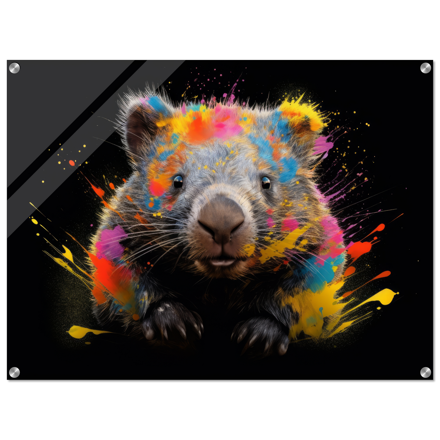 Wombat pop art (WILD112)