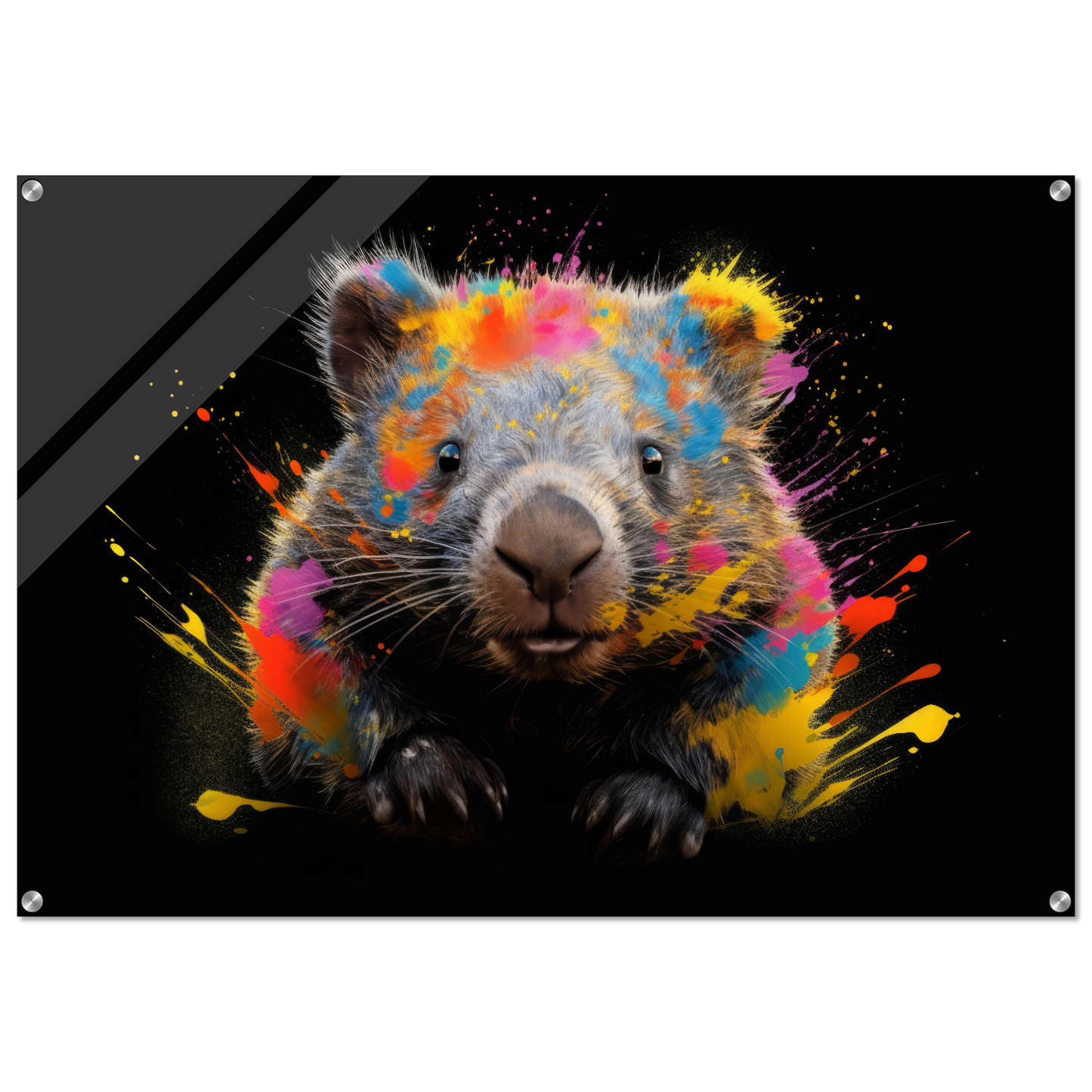 Wombat pop art (WILD112)