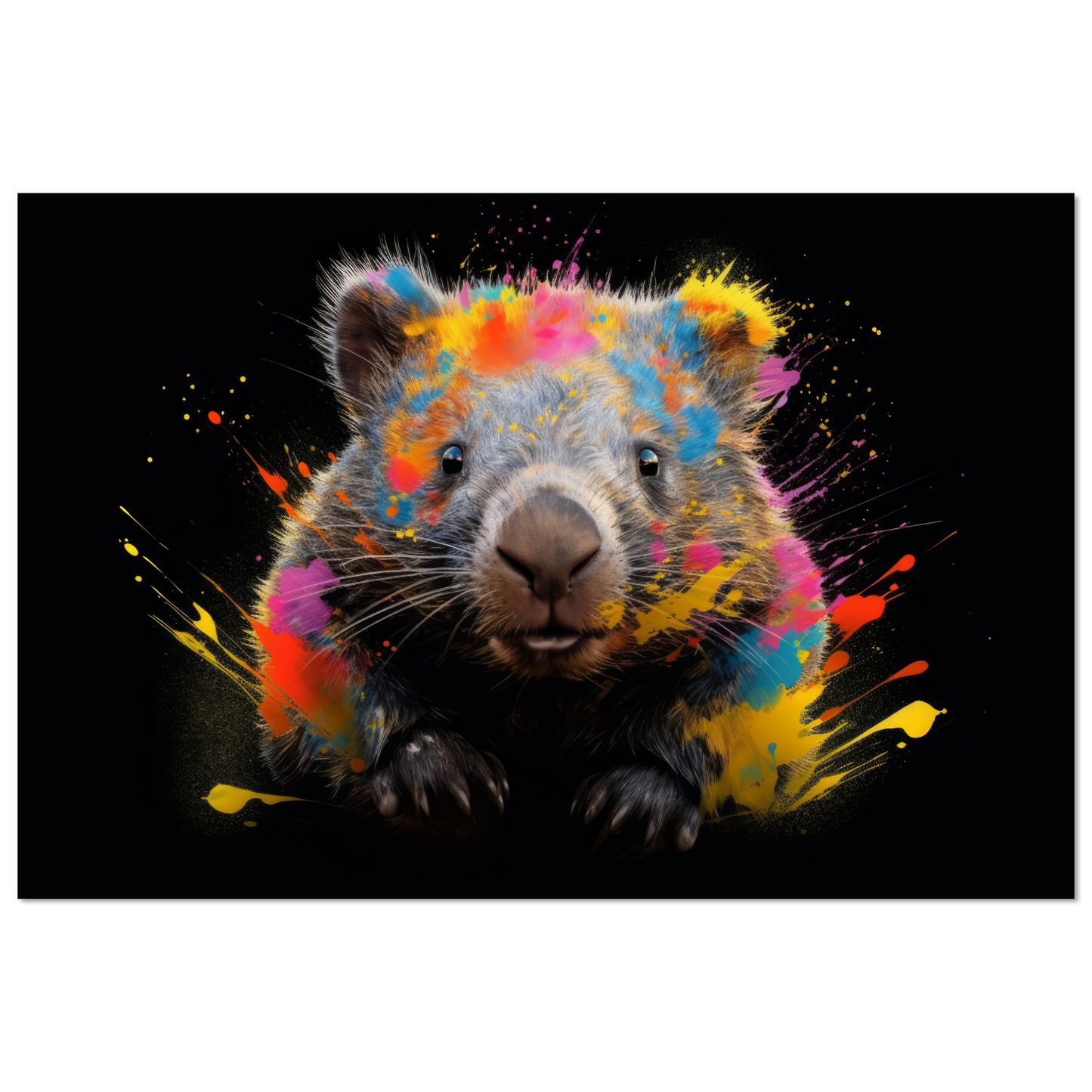 Wombat pop art (WILD112)