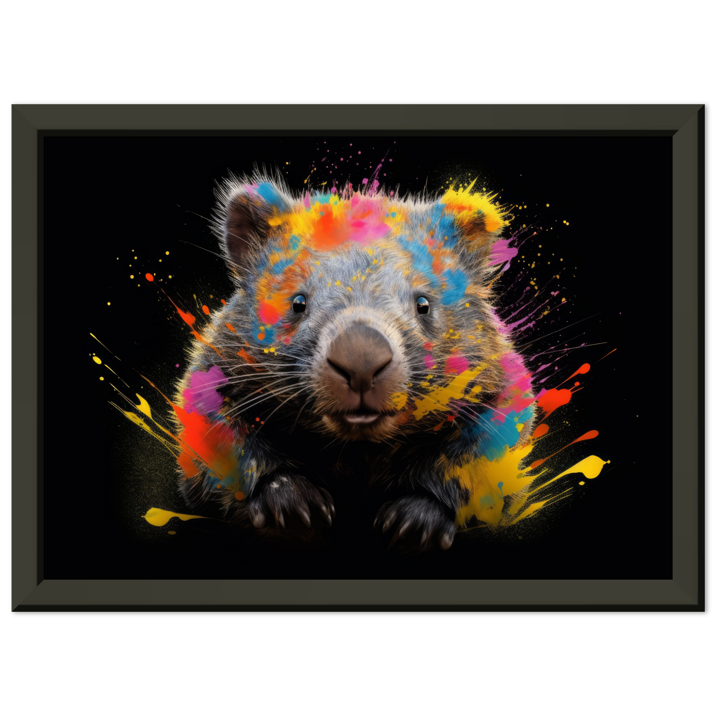 Wombat pop art (WILD112)