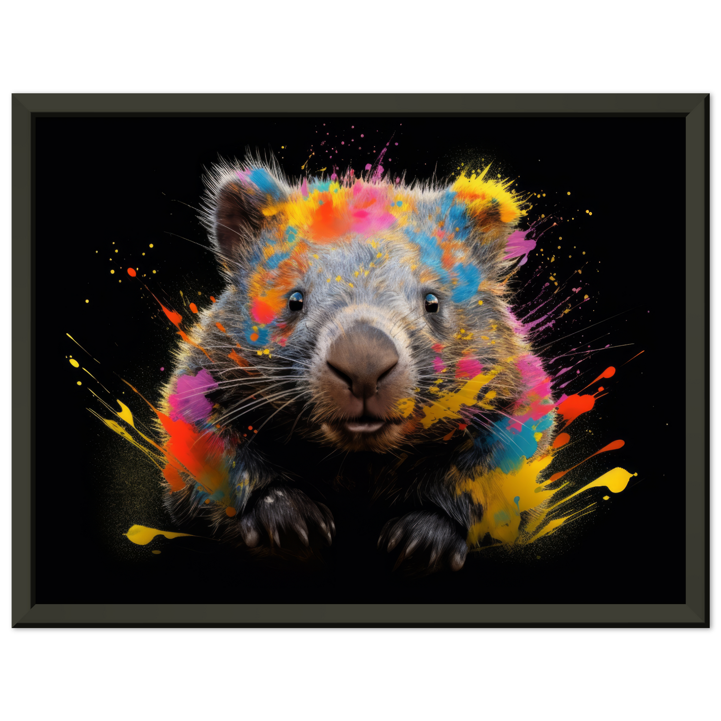 Wombat pop art (WILD112)