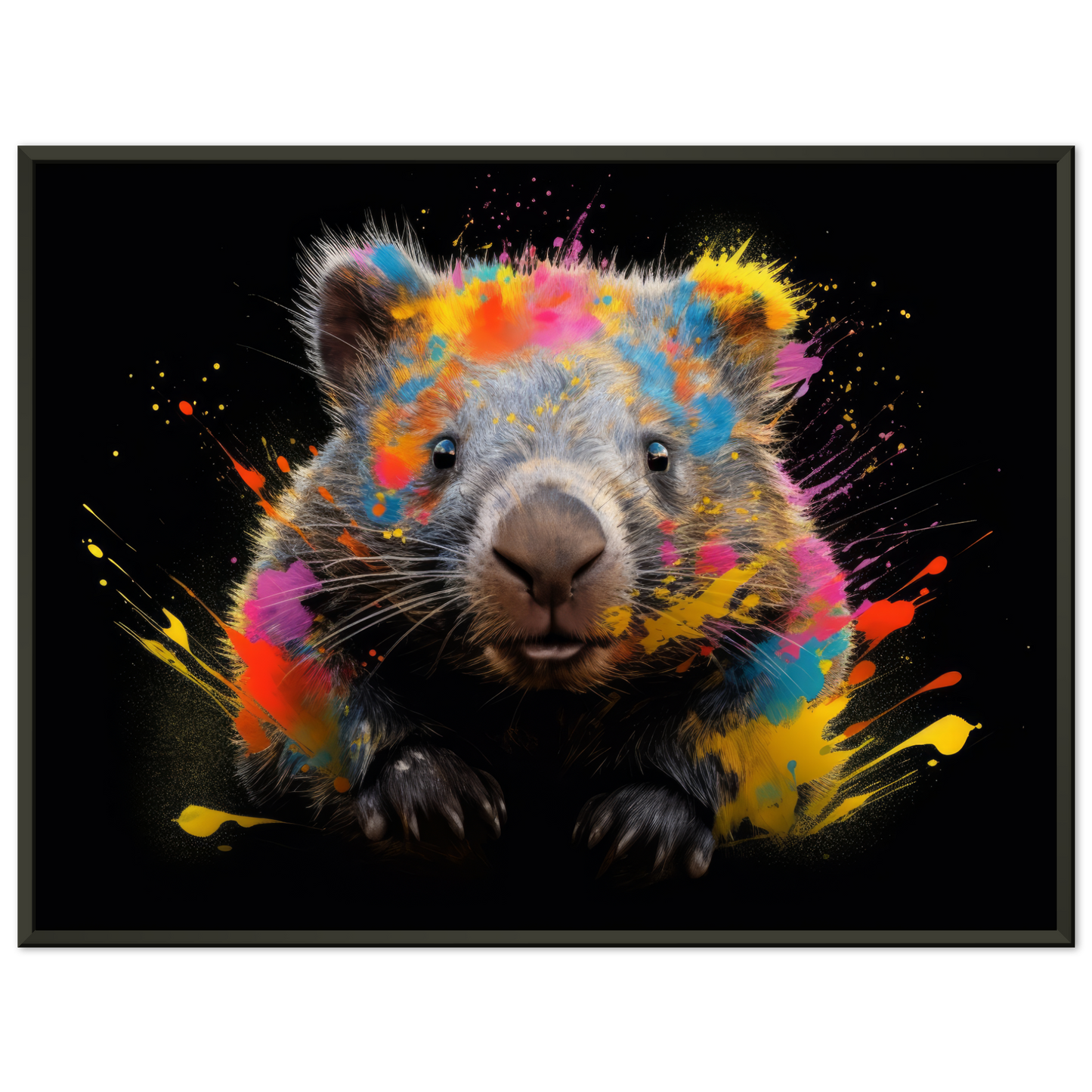 Wombat pop art (WILD112)
