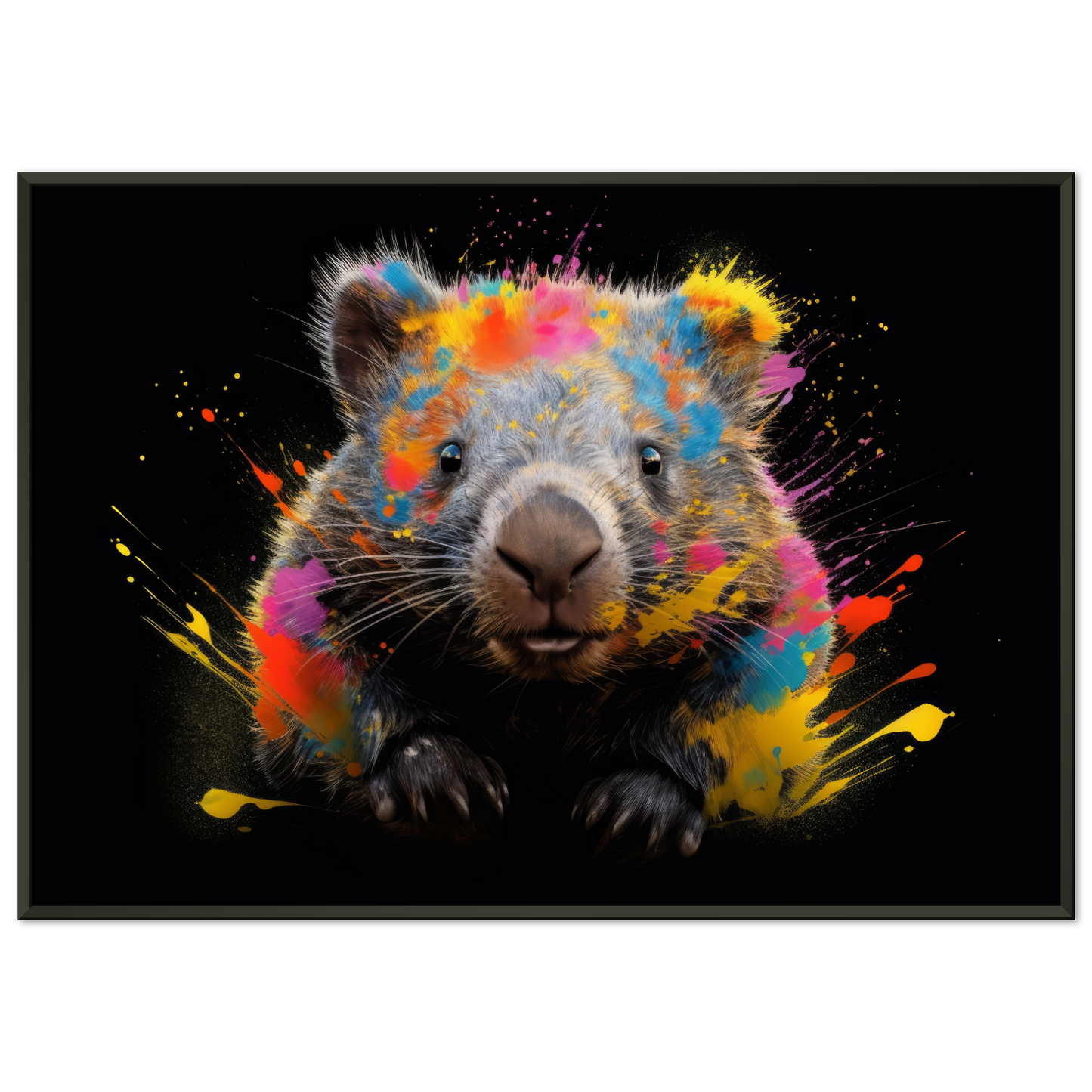 Wombat pop art (WILD112)