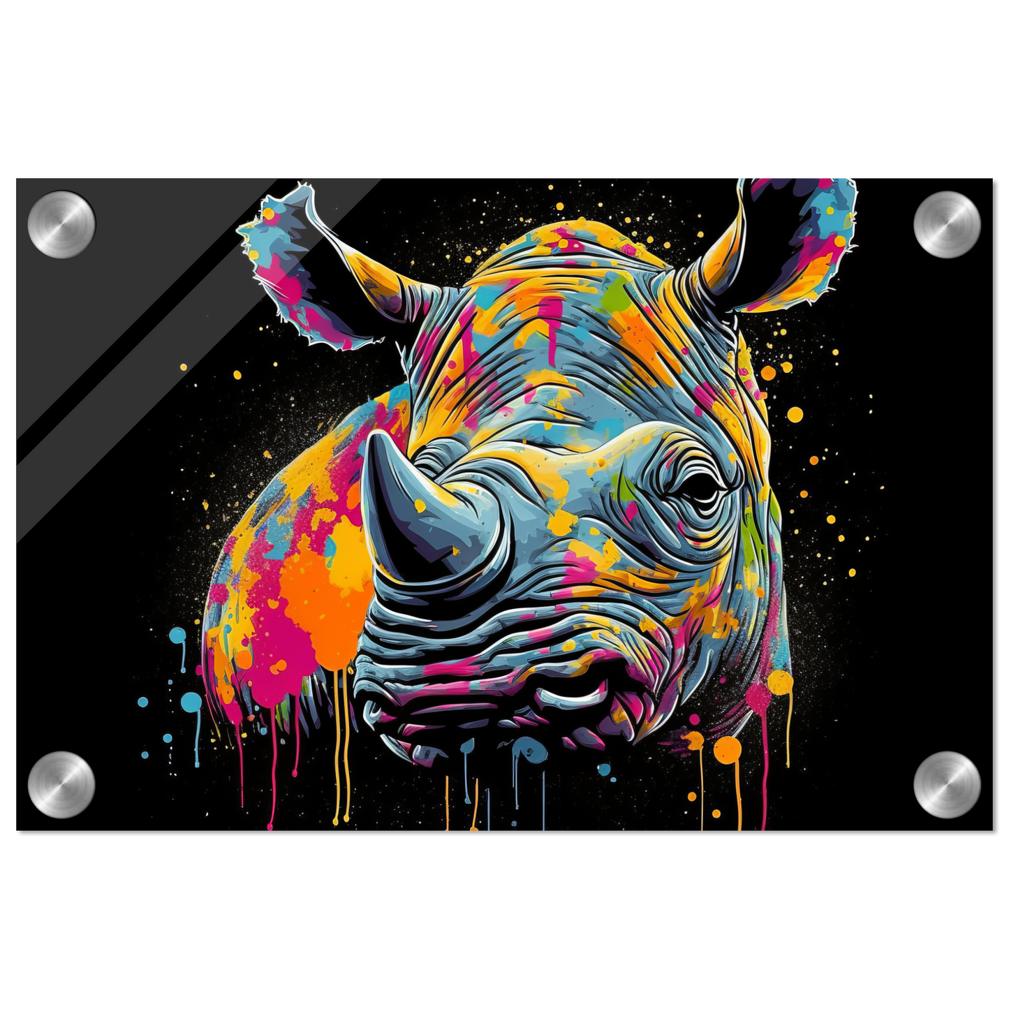 Rhinozeros Pop-Art (WILD113)