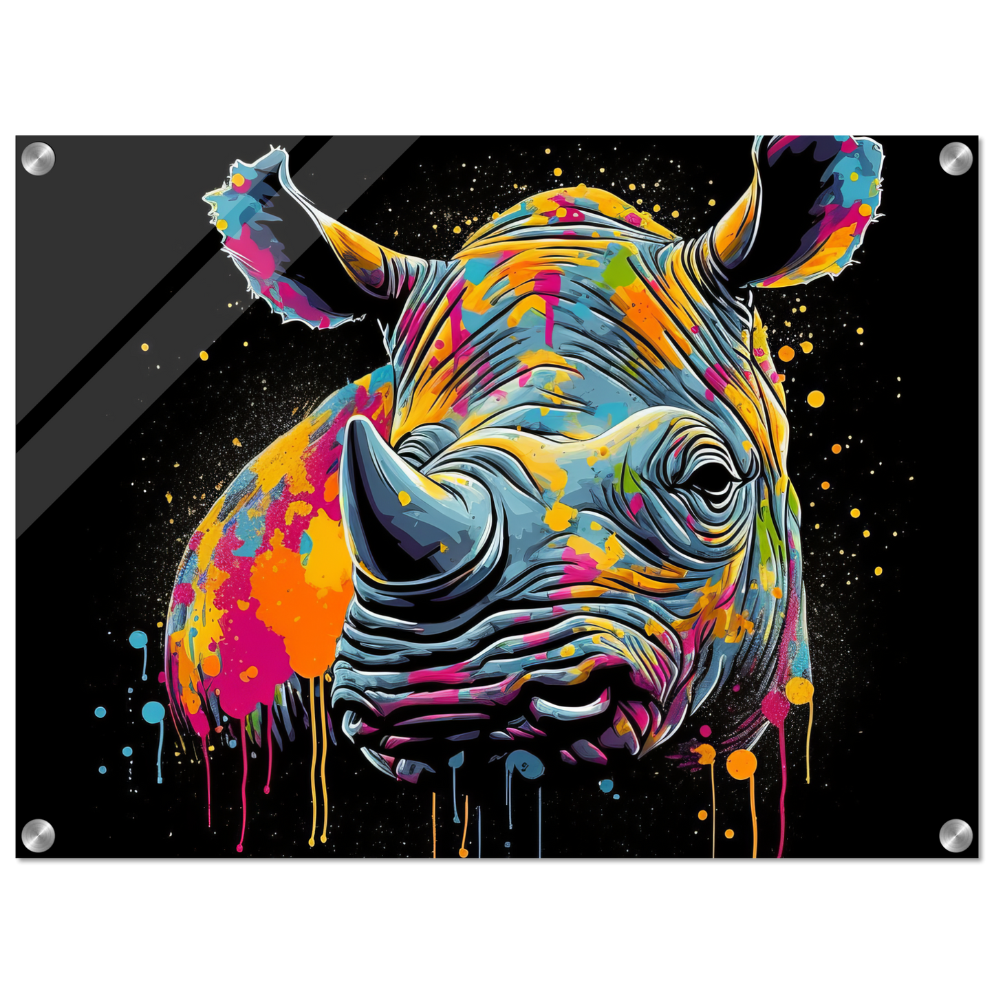 Rhinozeros Pop-Art (WILD113)