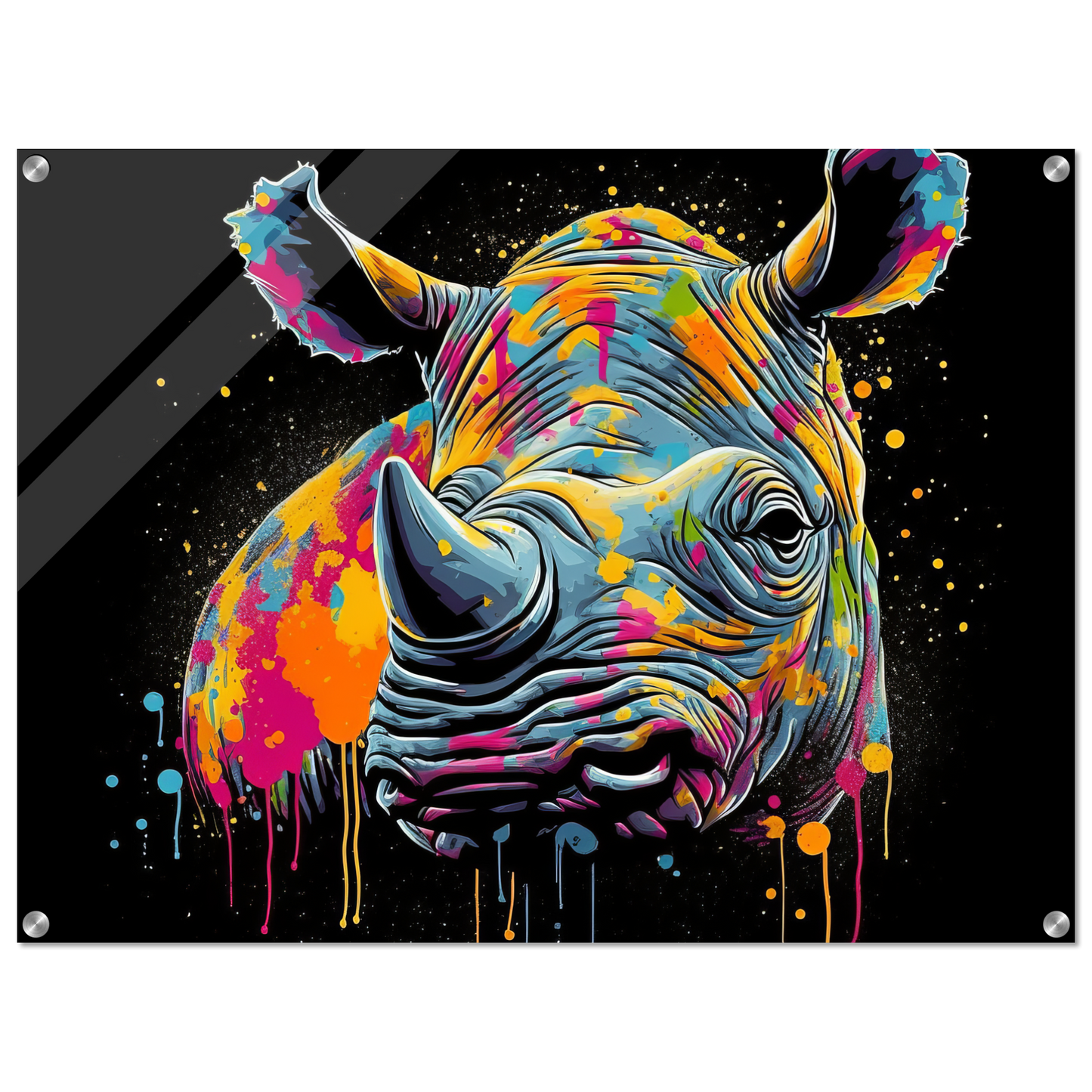 Rhinozeros Pop-Art (WILD113)