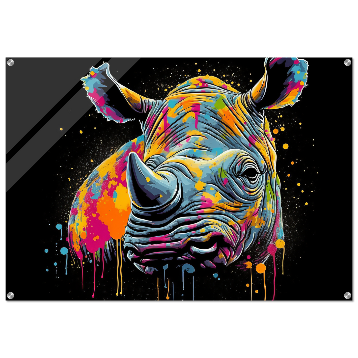Rhinozeros Pop-Art (WILD113)