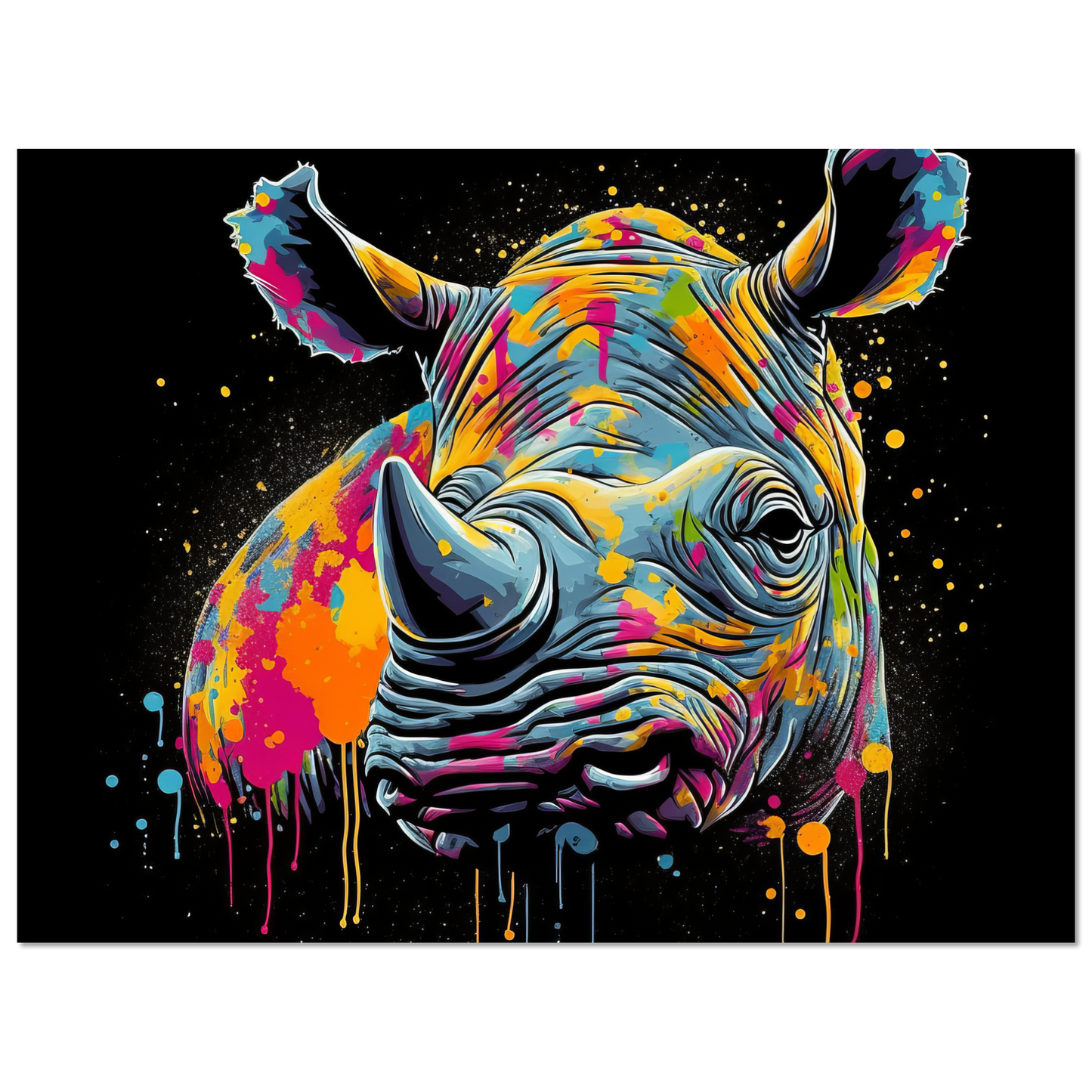 Rhinozeros Pop-Art (WILD113)