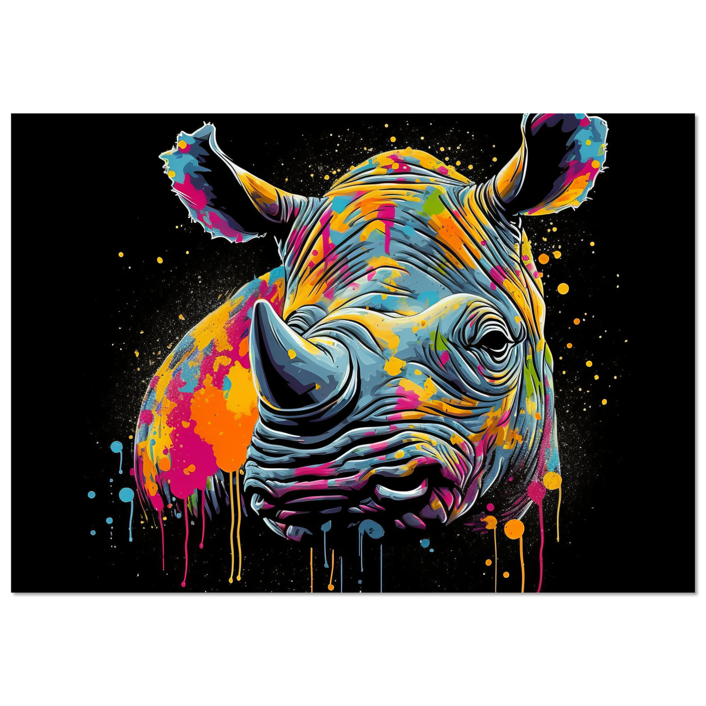 Rhinozeros Pop-Art (WILD113)