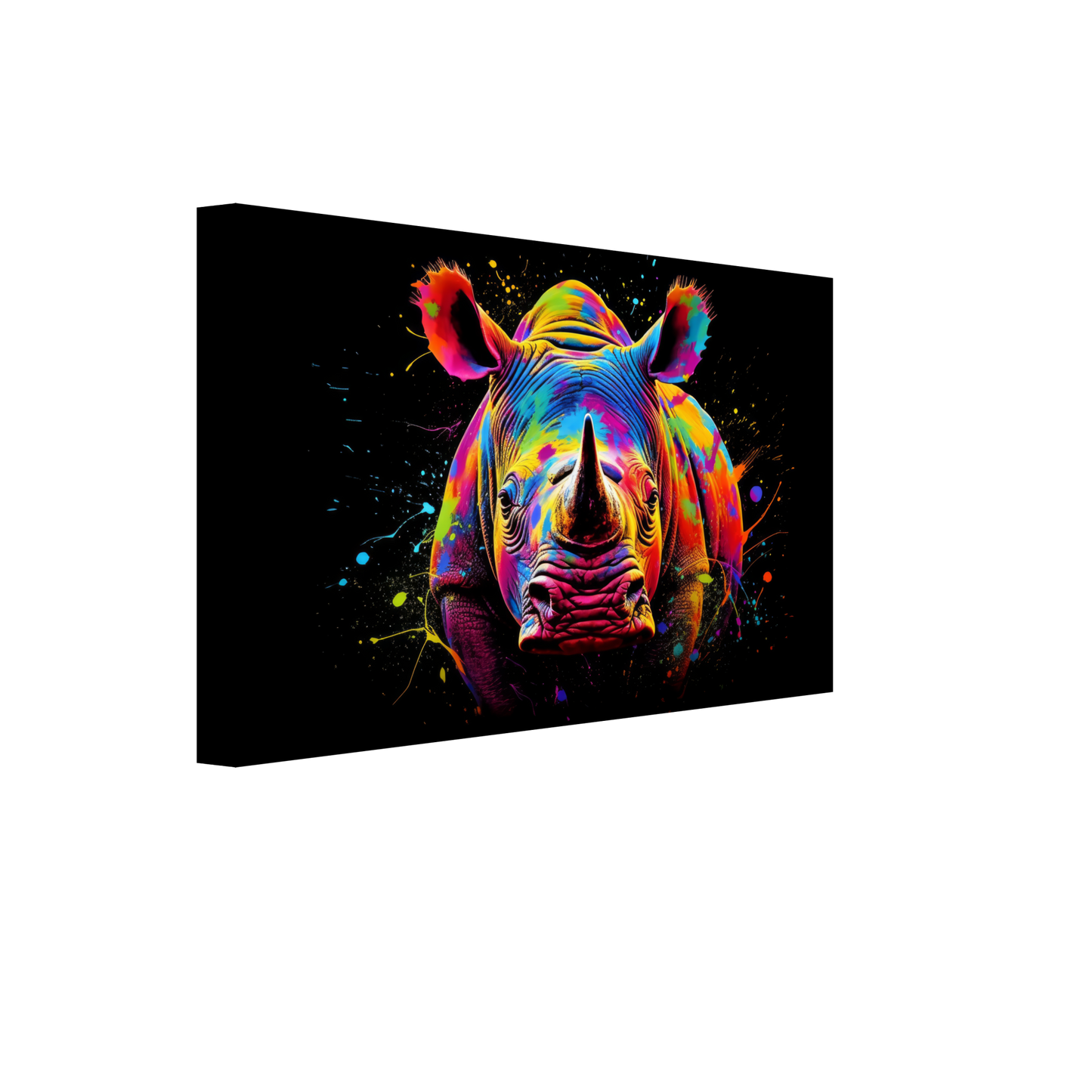 Rhinoceros pop art (WILD114)