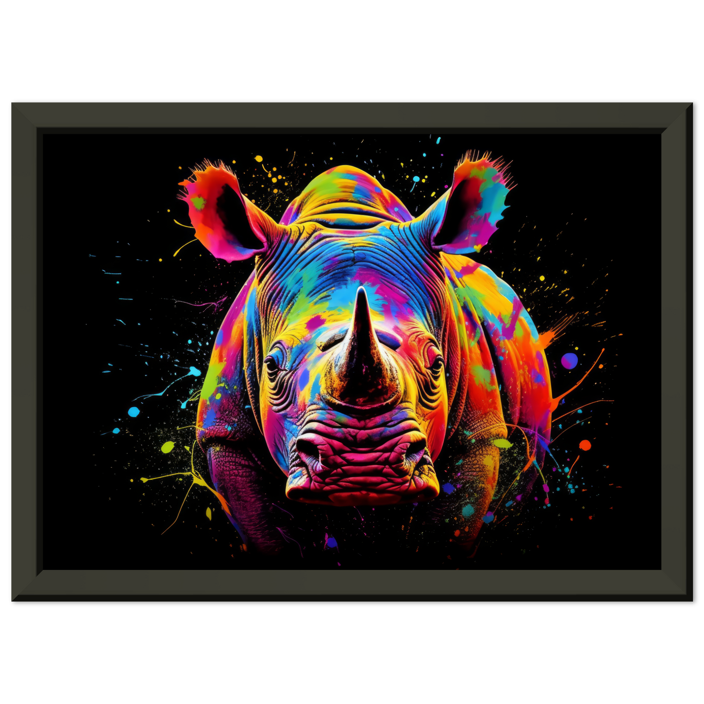 Rhinoceros pop art (WILD114)