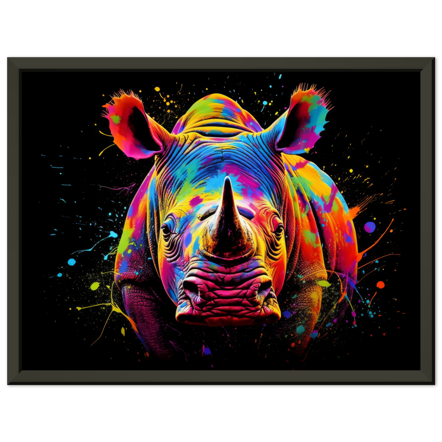 Rhinoceros pop art (WILD114)