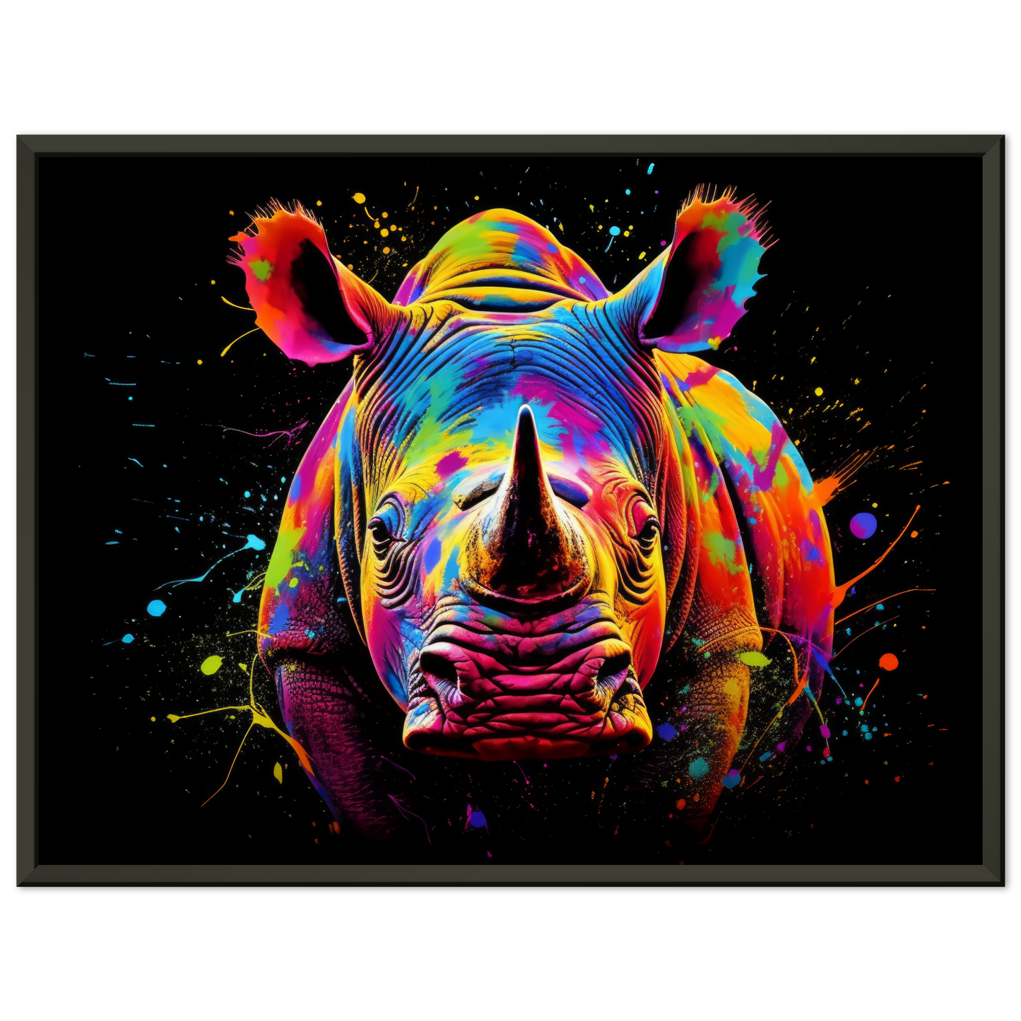 Rhinoceros pop art (WILD114)