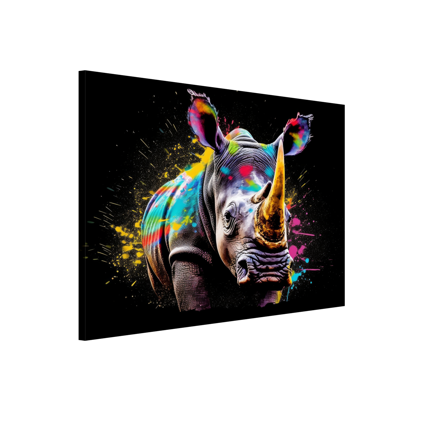 Rhinoceros pop art (WILD115)