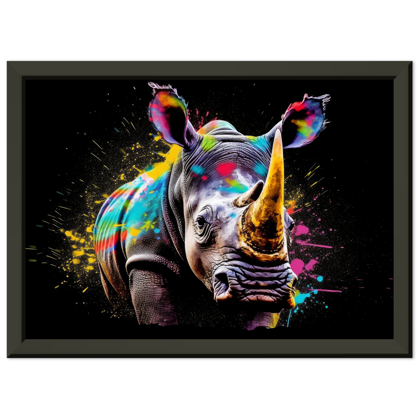 Rhinoceros pop art (WILD115)