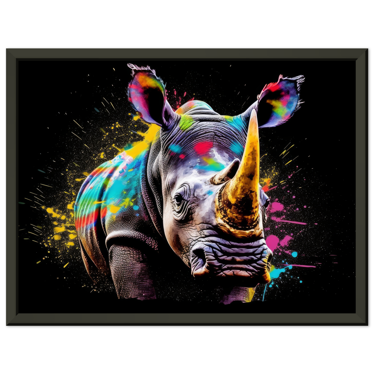 Rhinoceros pop art (WILD115)