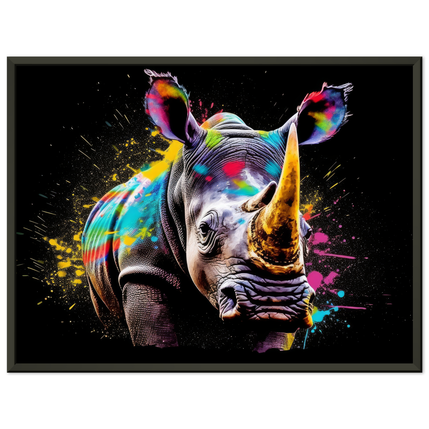 Rhinoceros pop art (WILD115)