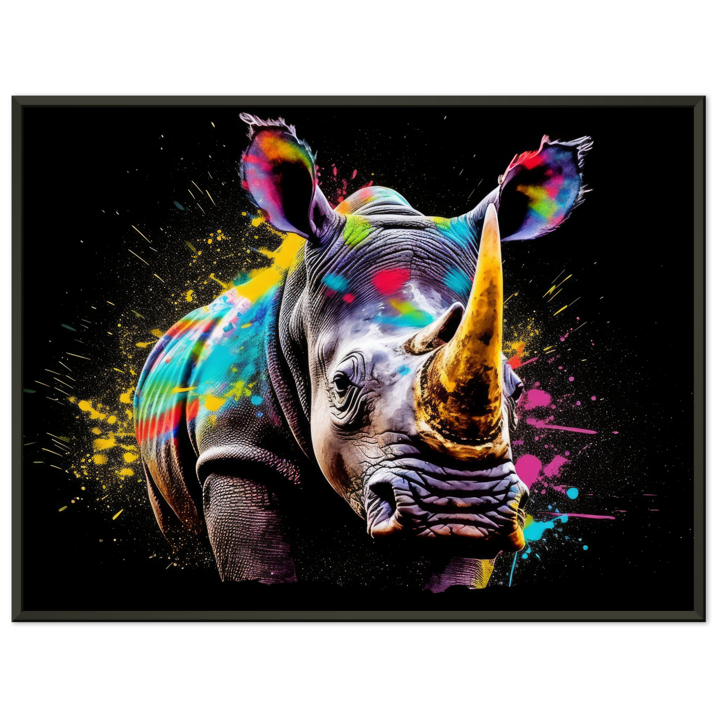 Rhinoceros pop art (WILD115)