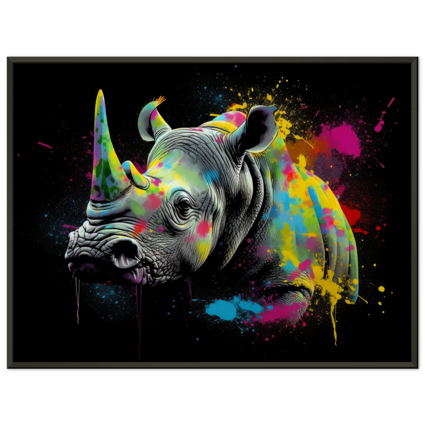 Rhinoceros pop art (WILD116)