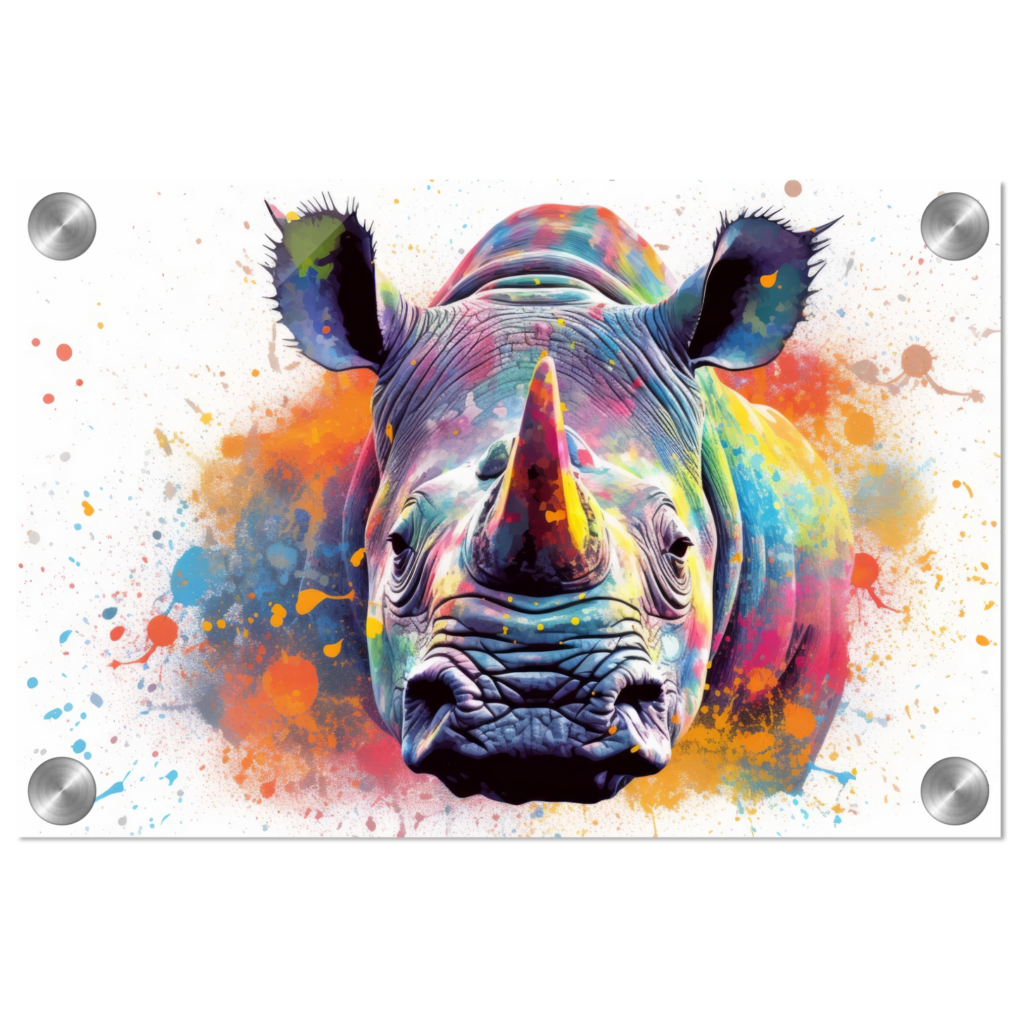 Rhinozeros Pop-Art (WILD117)