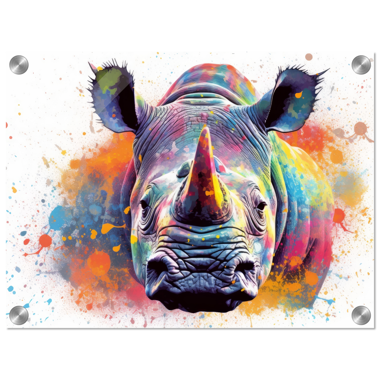 Rhinozeros Pop-Art (WILD117)