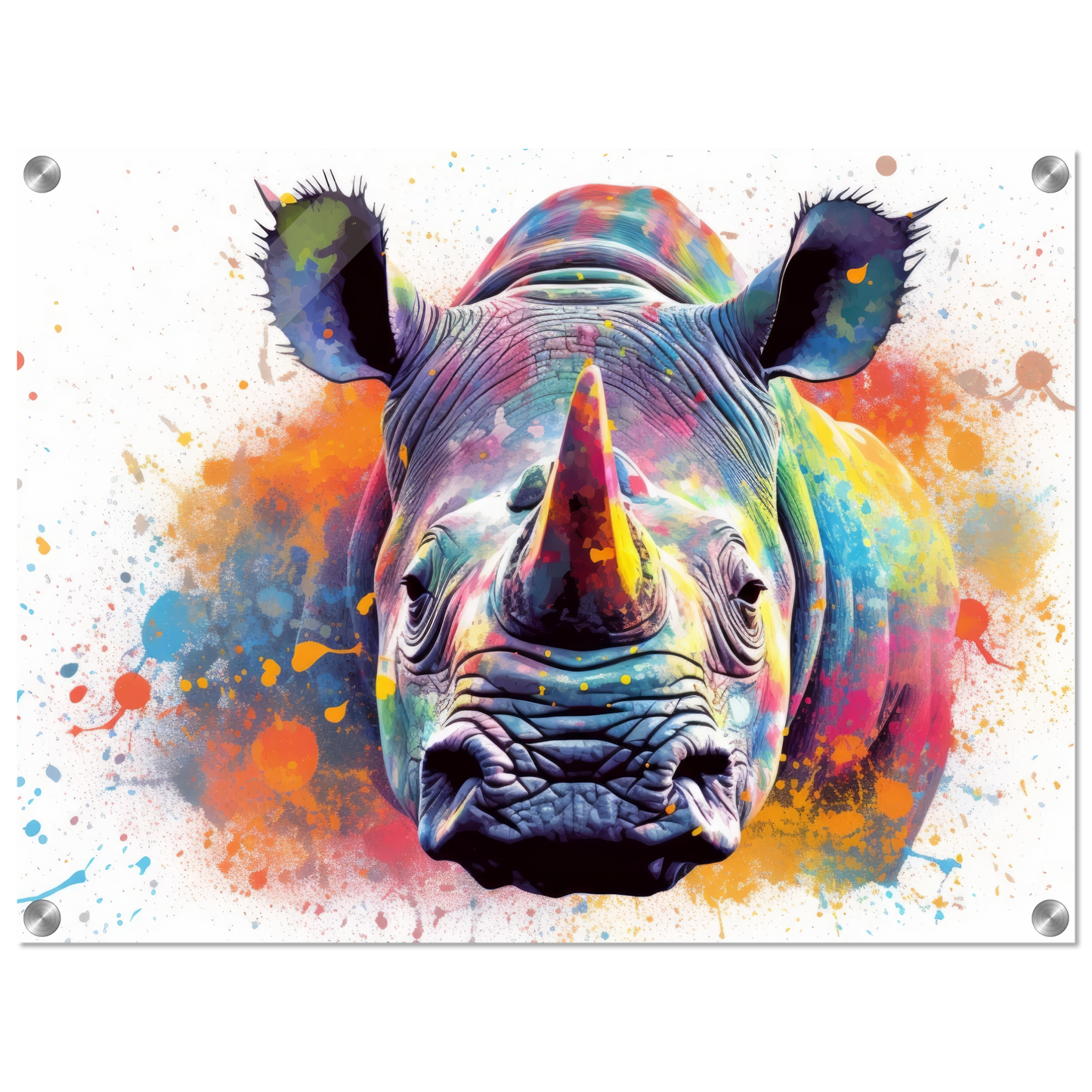 Rhinozeros Pop-Art (WILD117)