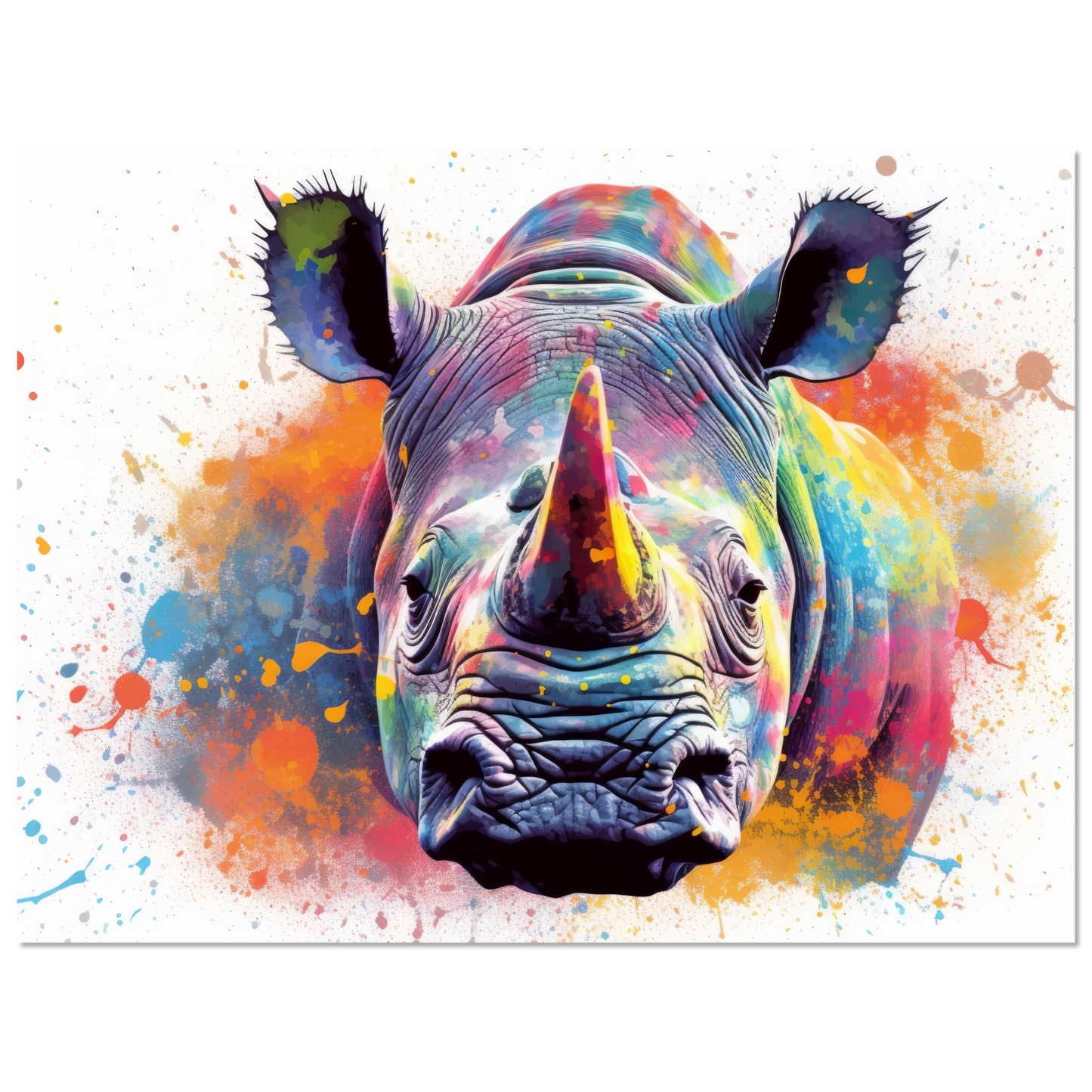 Rhinozeros Pop-Art (WILD117)