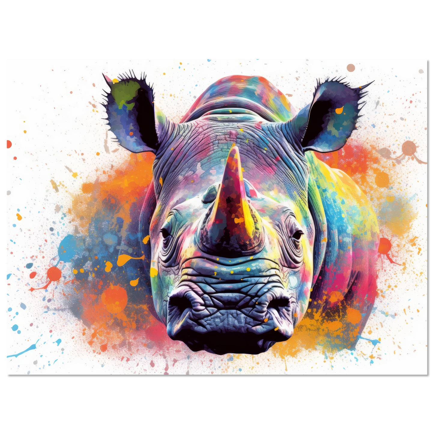 Rhinozeros Pop-Art (WILD117)