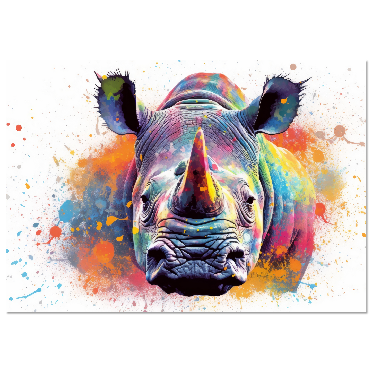Rhinozeros Pop-Art (WILD117)