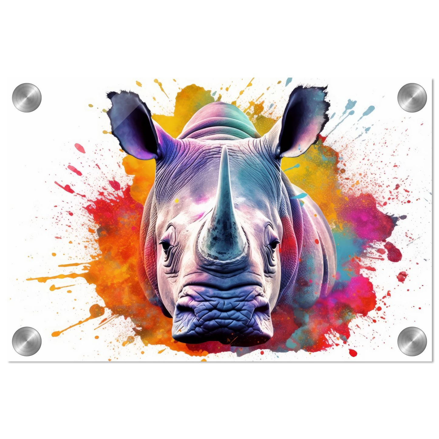 Rhinozeros Pop-Art (WILD119)