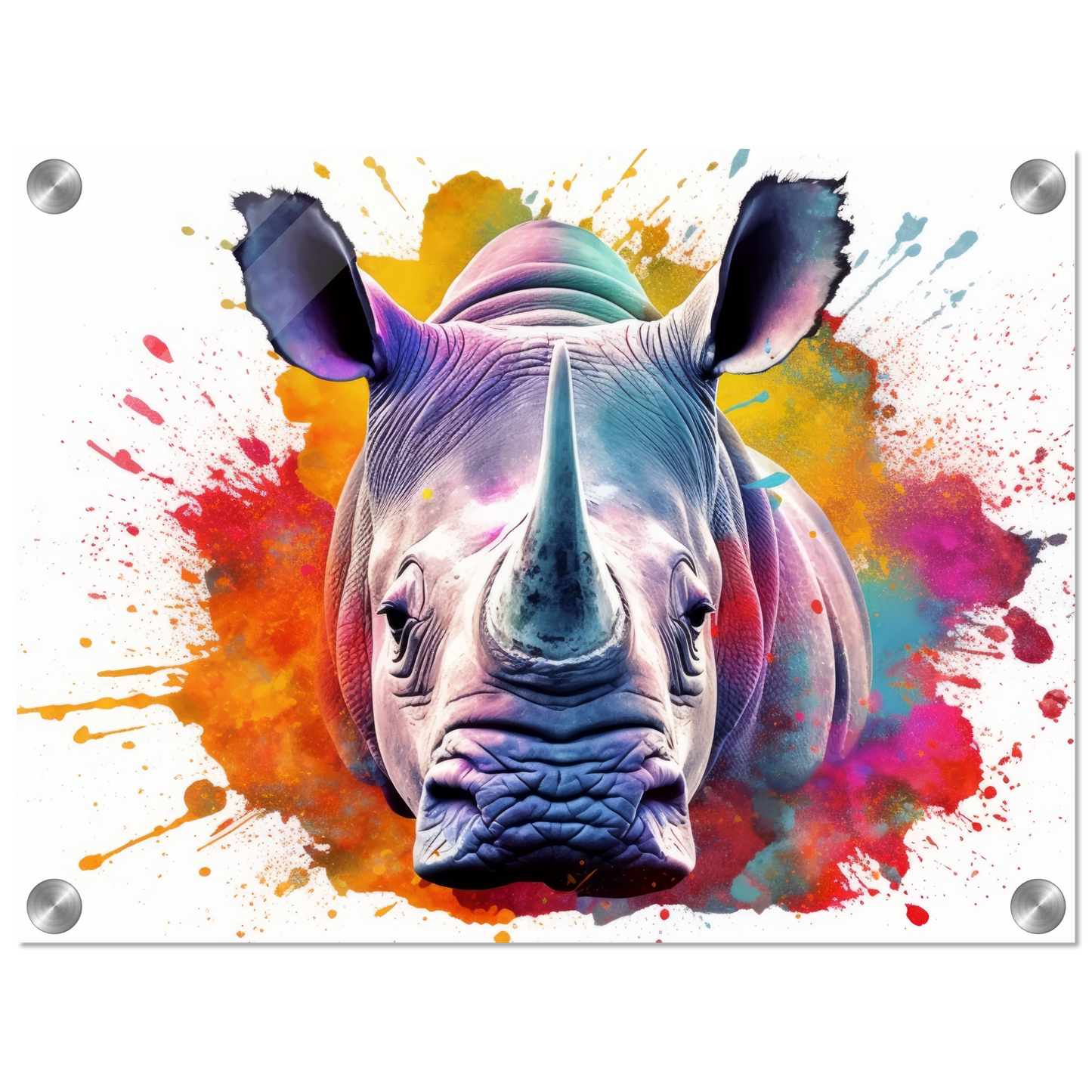 Rhinozeros Pop-Art (WILD119)