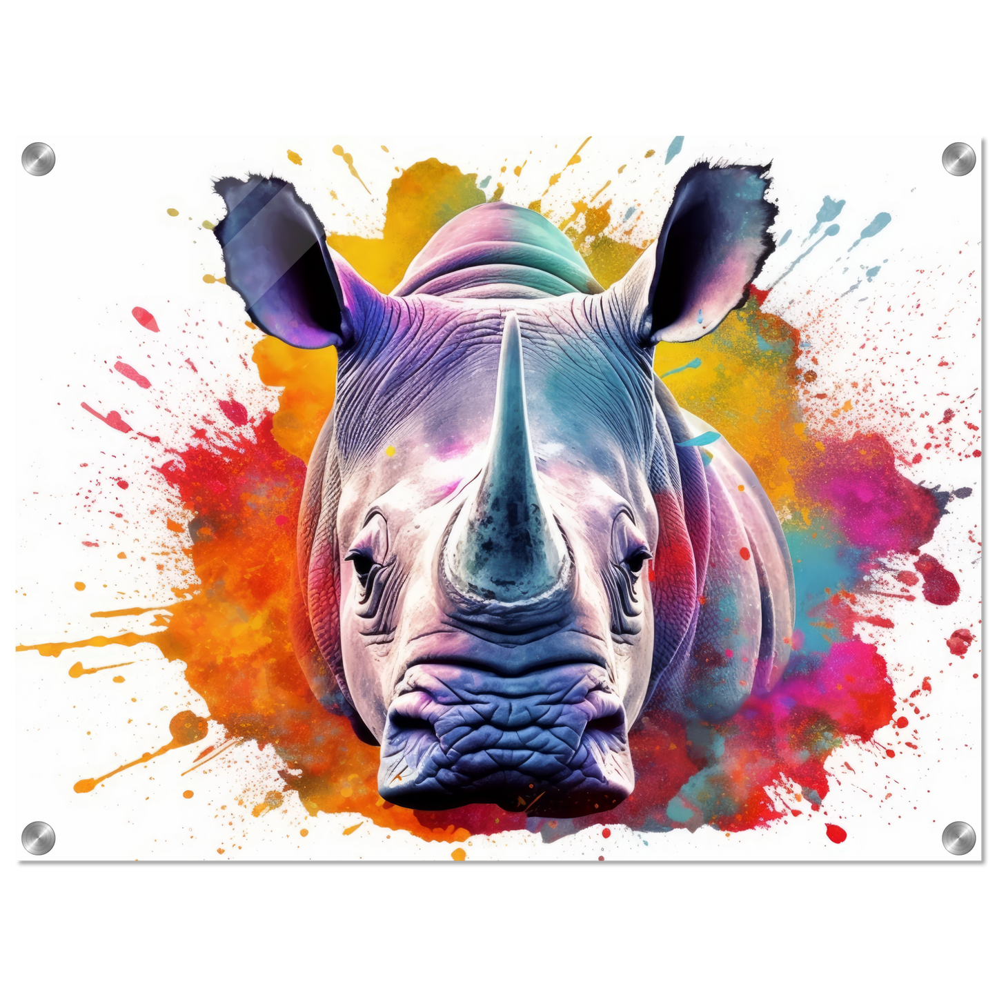 Rhinozeros Pop-Art (WILD119)