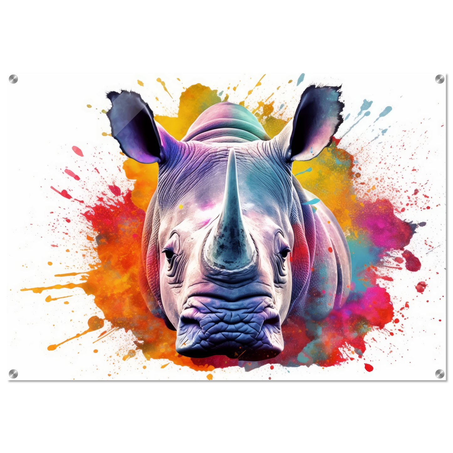 Rhinozeros Pop-Art (WILD119)