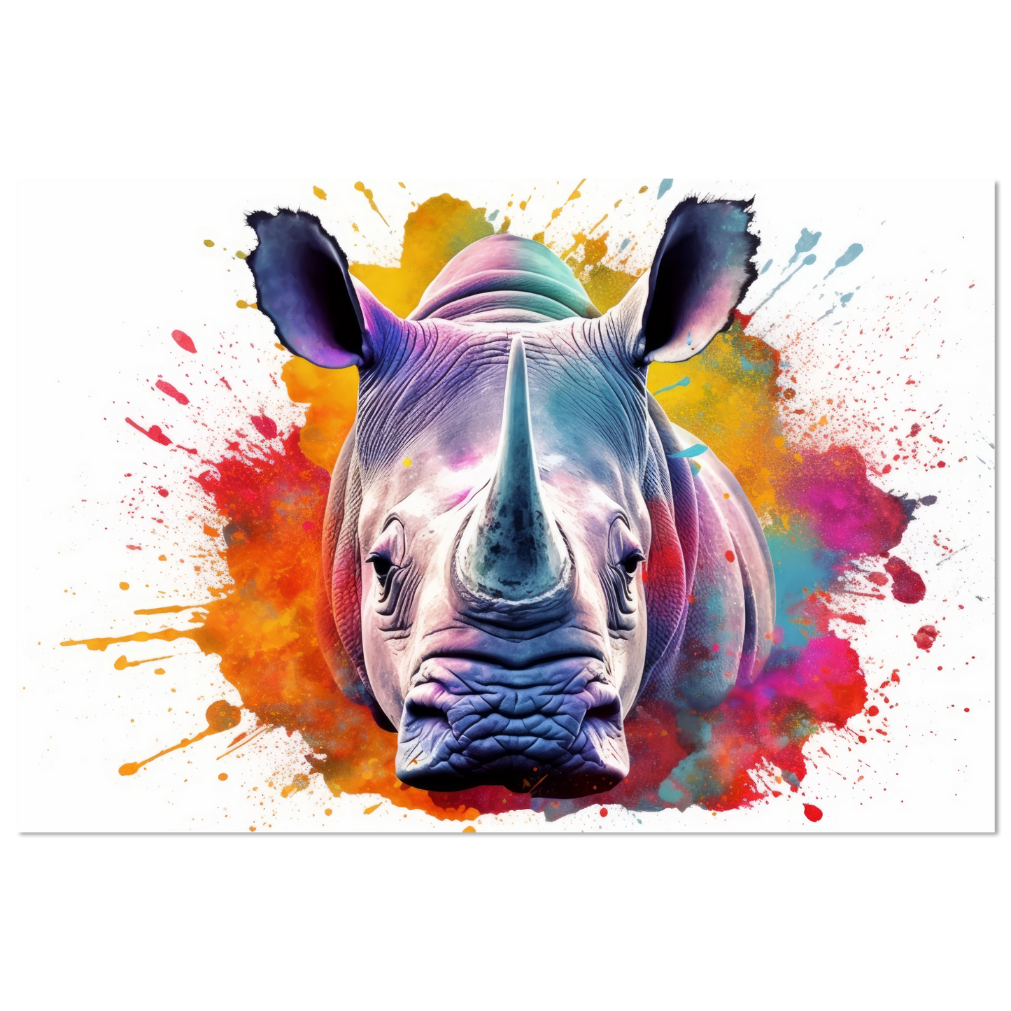 Rhinozeros Pop-Art (WILD119)