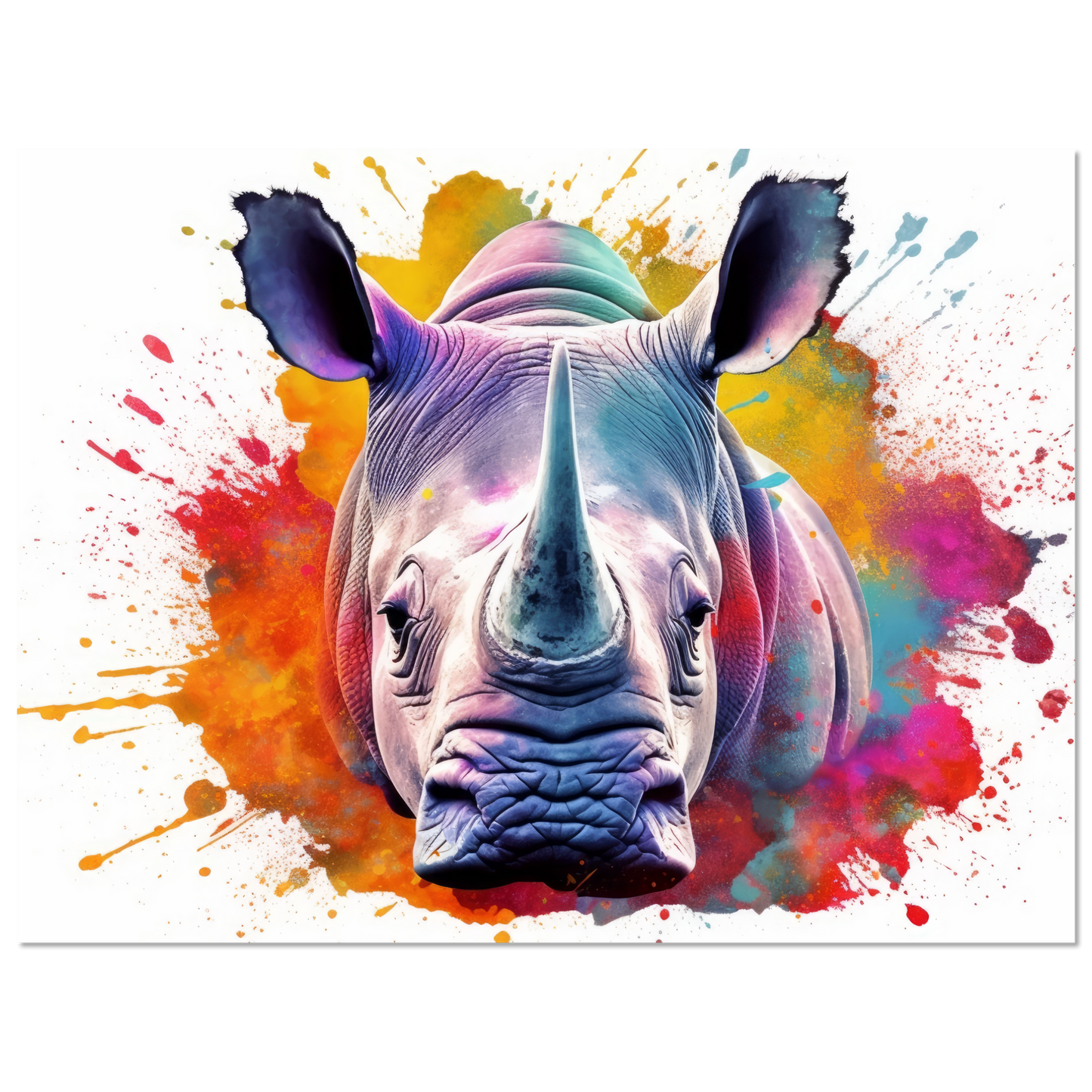 Rhinozeros Pop-Art (WILD119)