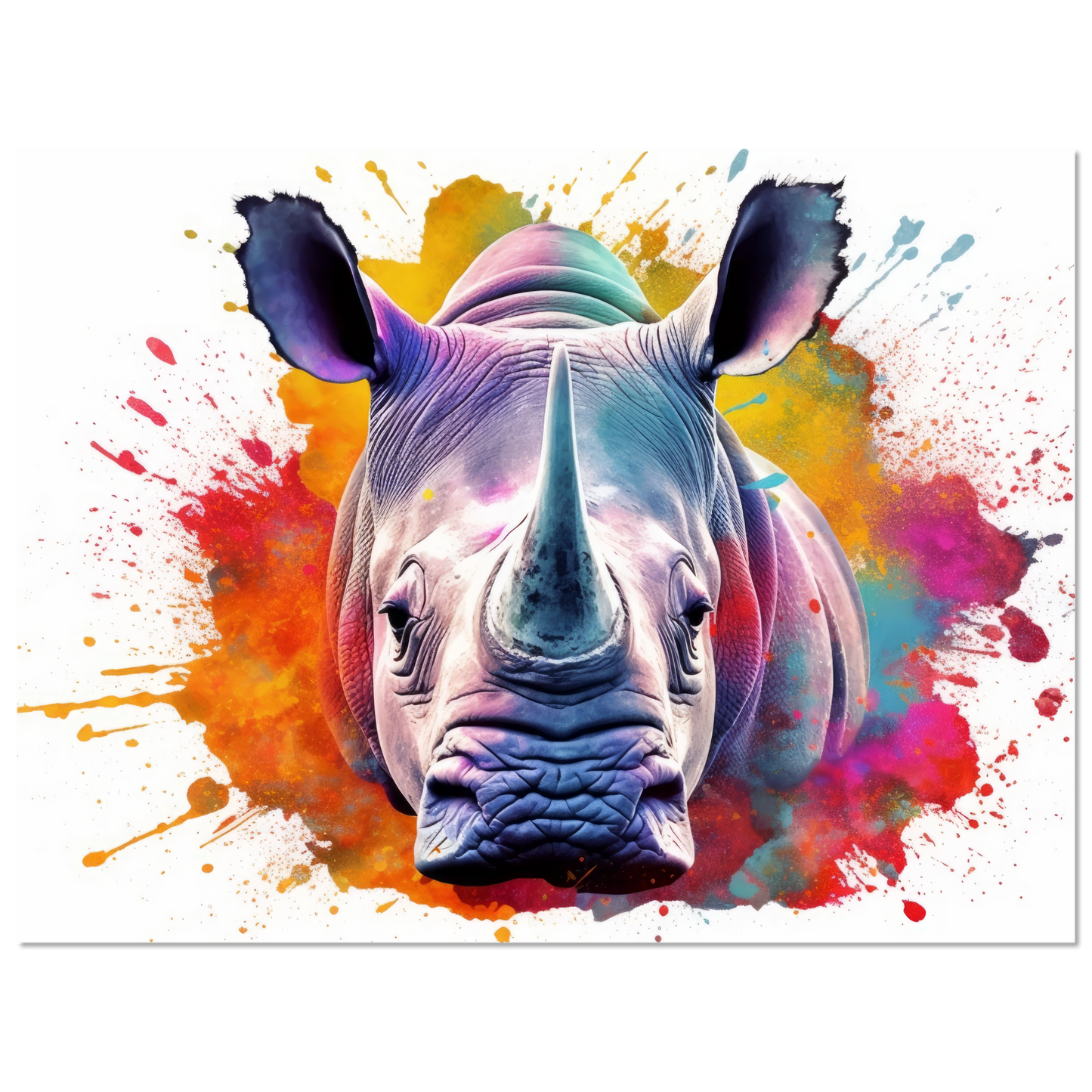 Rhinozeros Pop-Art (WILD119)
