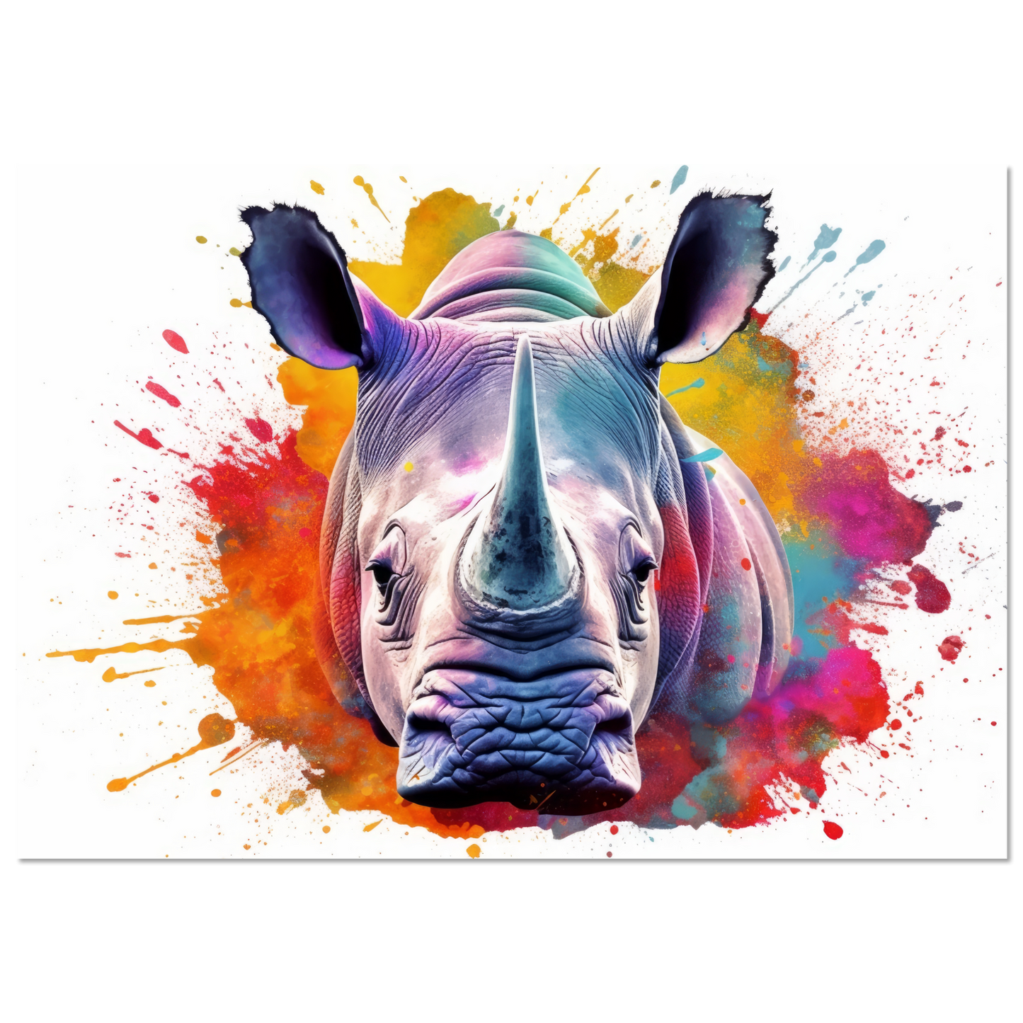 Rhinozeros Pop-Art (WILD119)