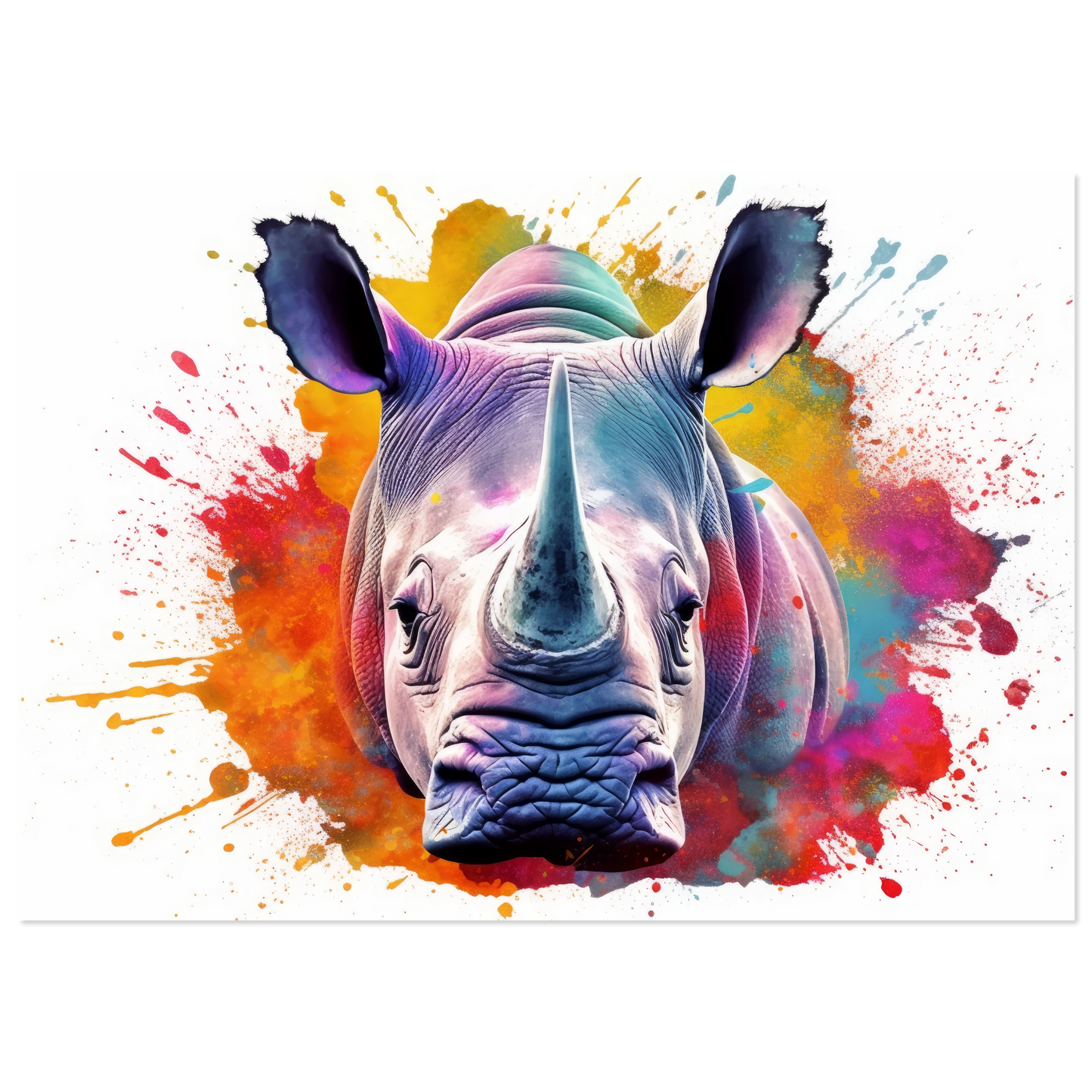 Rhinozeros Pop-Art (WILD119)