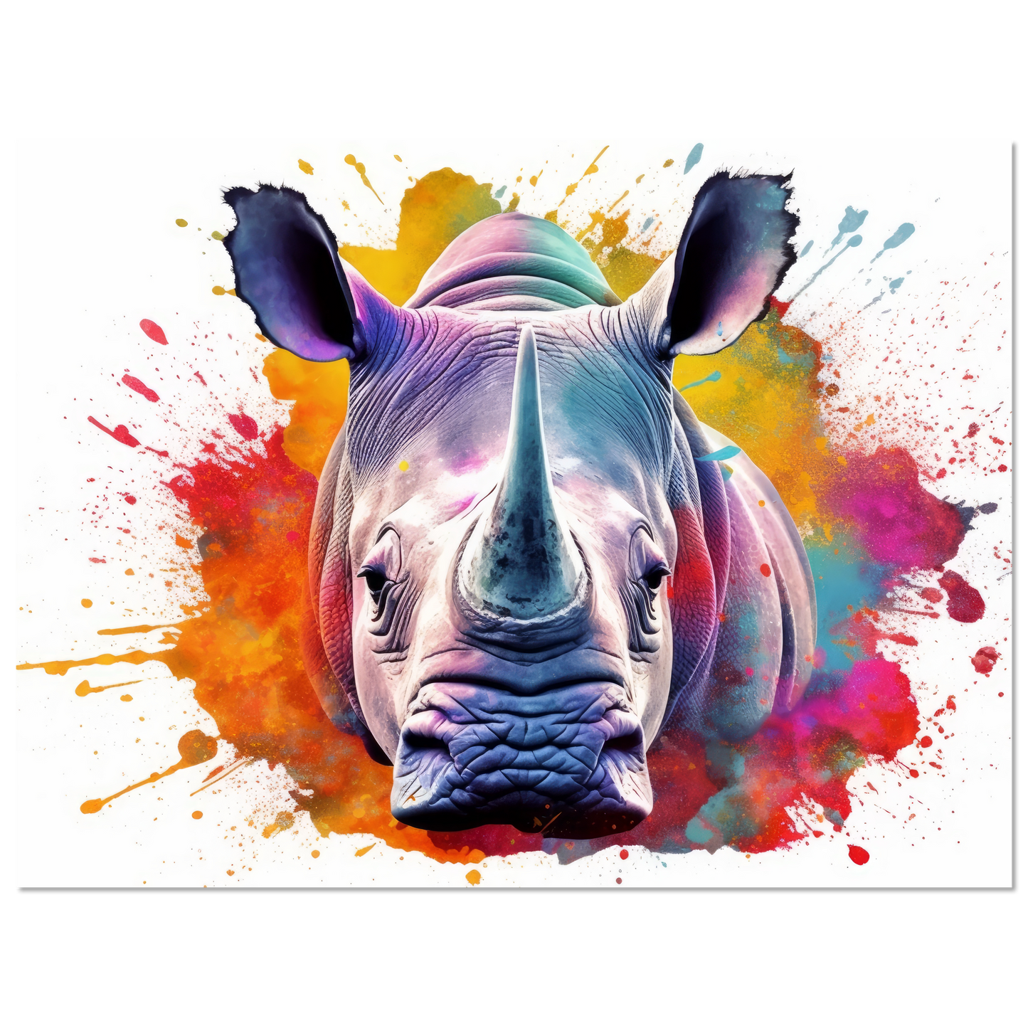 Rhinozeros Pop-Art (WILD119)