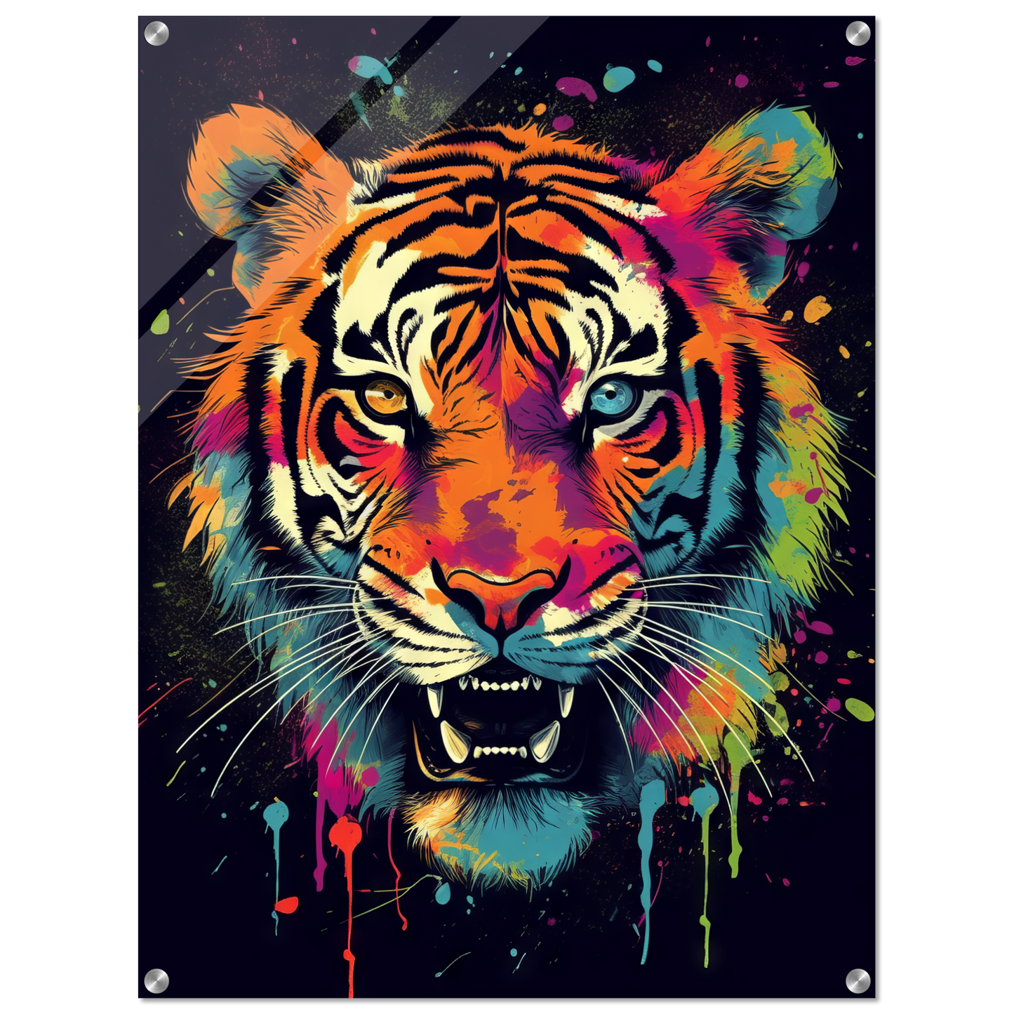 Tiger Pop-Art (WILD11)
