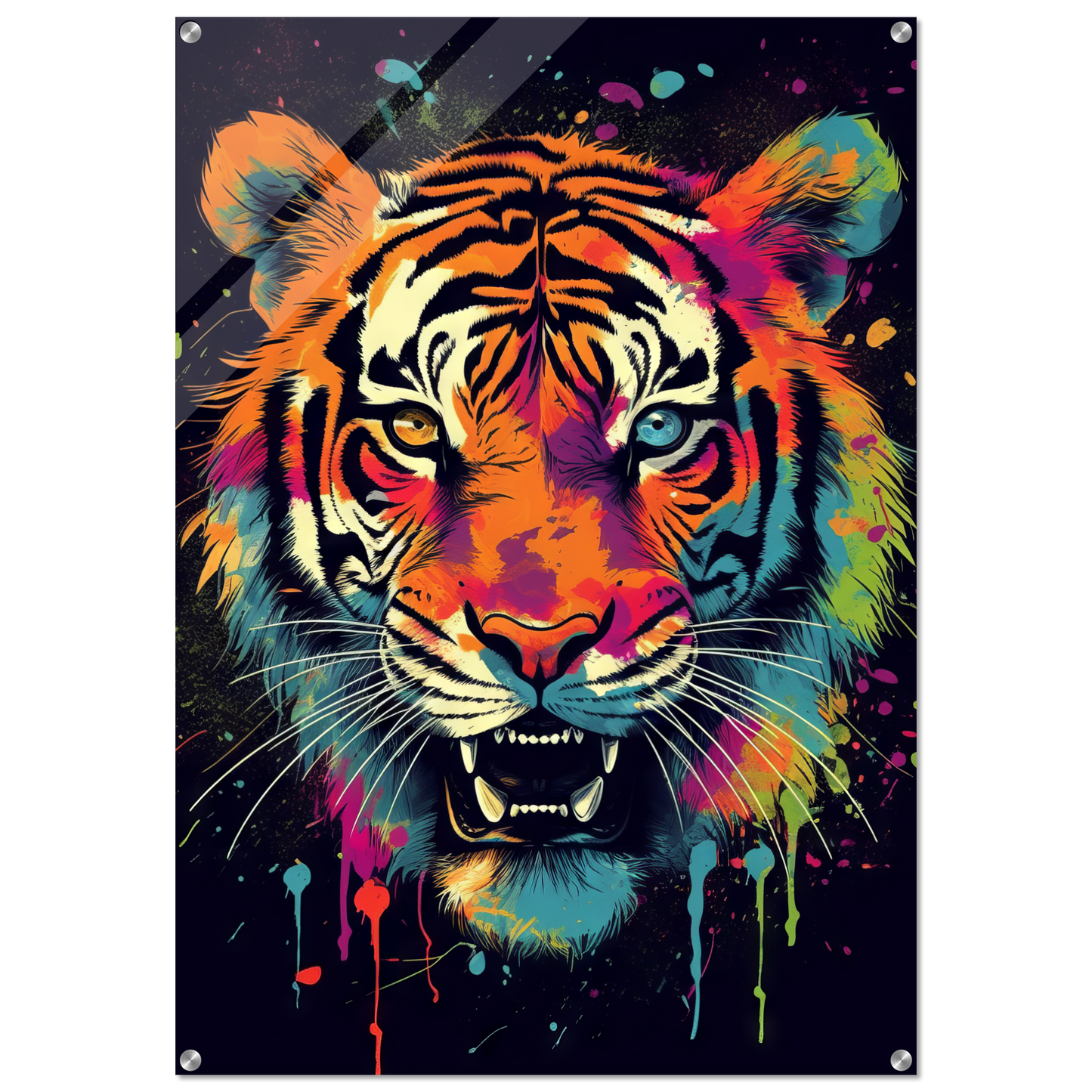 Tiger Pop-Art (WILD11)