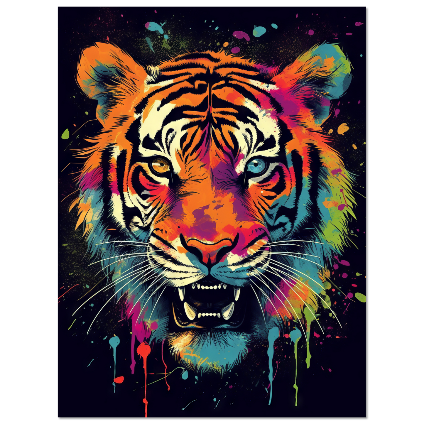 Tiger Pop-Art (WILD11)