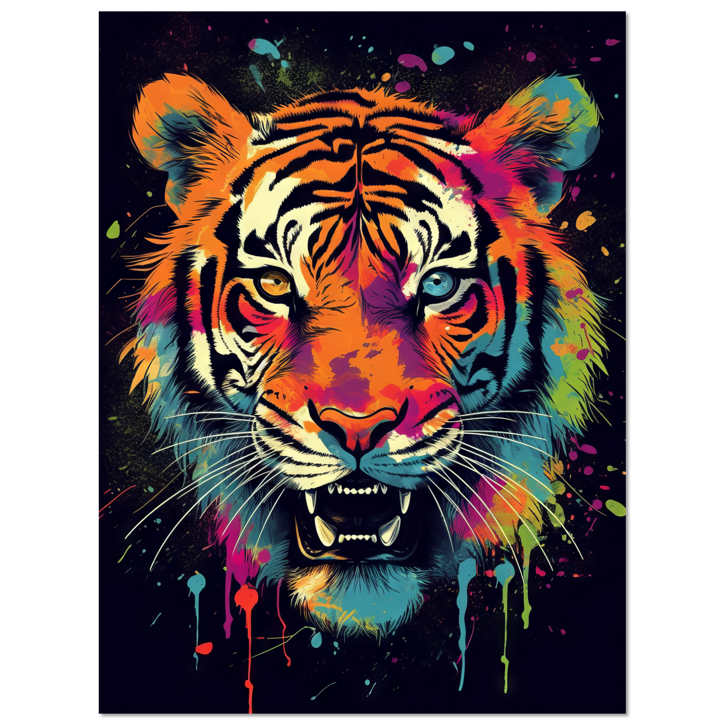 Tiger Pop-Art (WILD11)