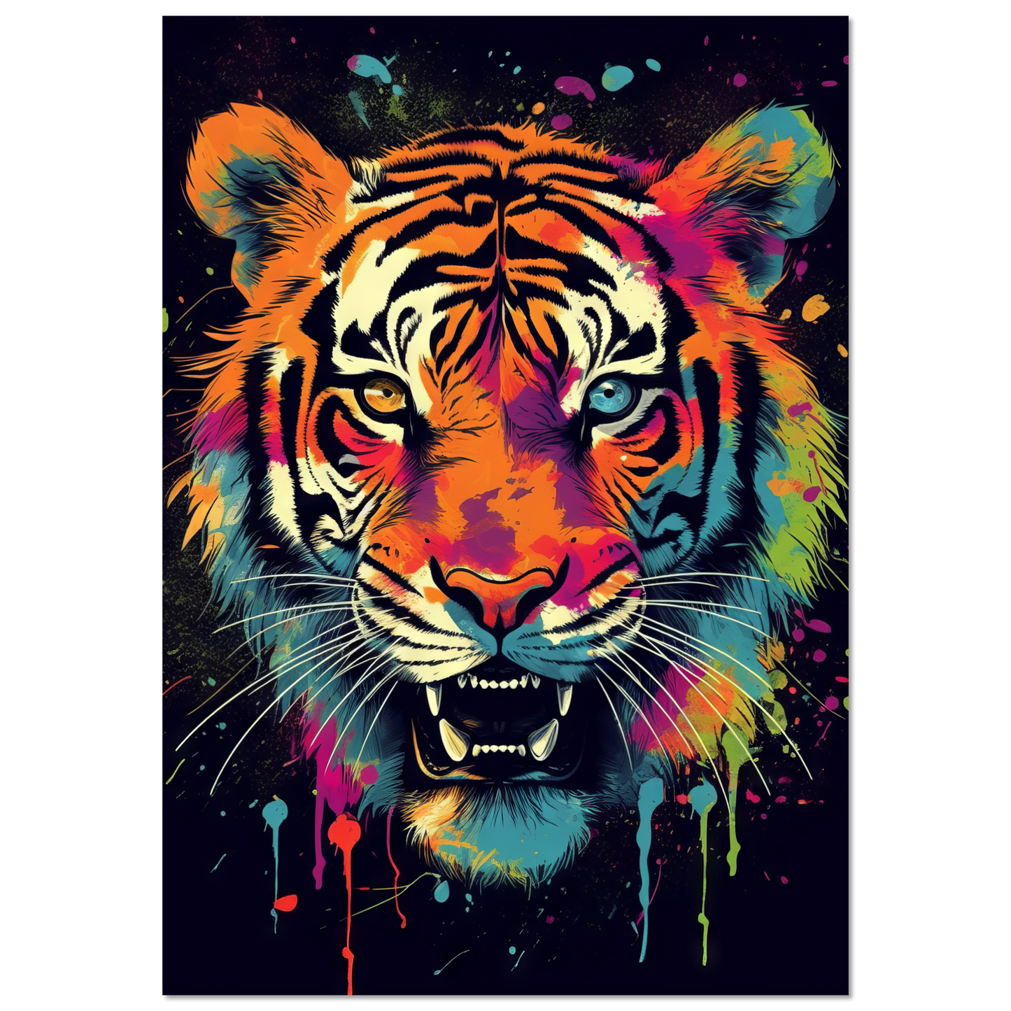 Tiger Pop-Art (WILD11)