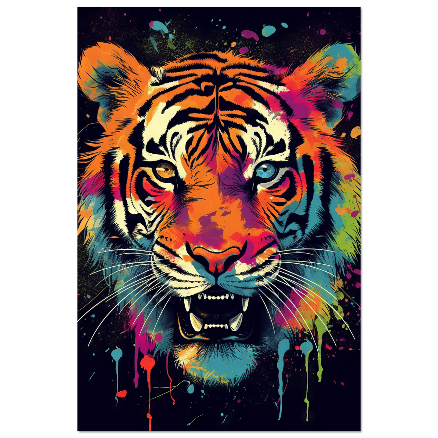 Tiger Pop-Art (WILD11)
