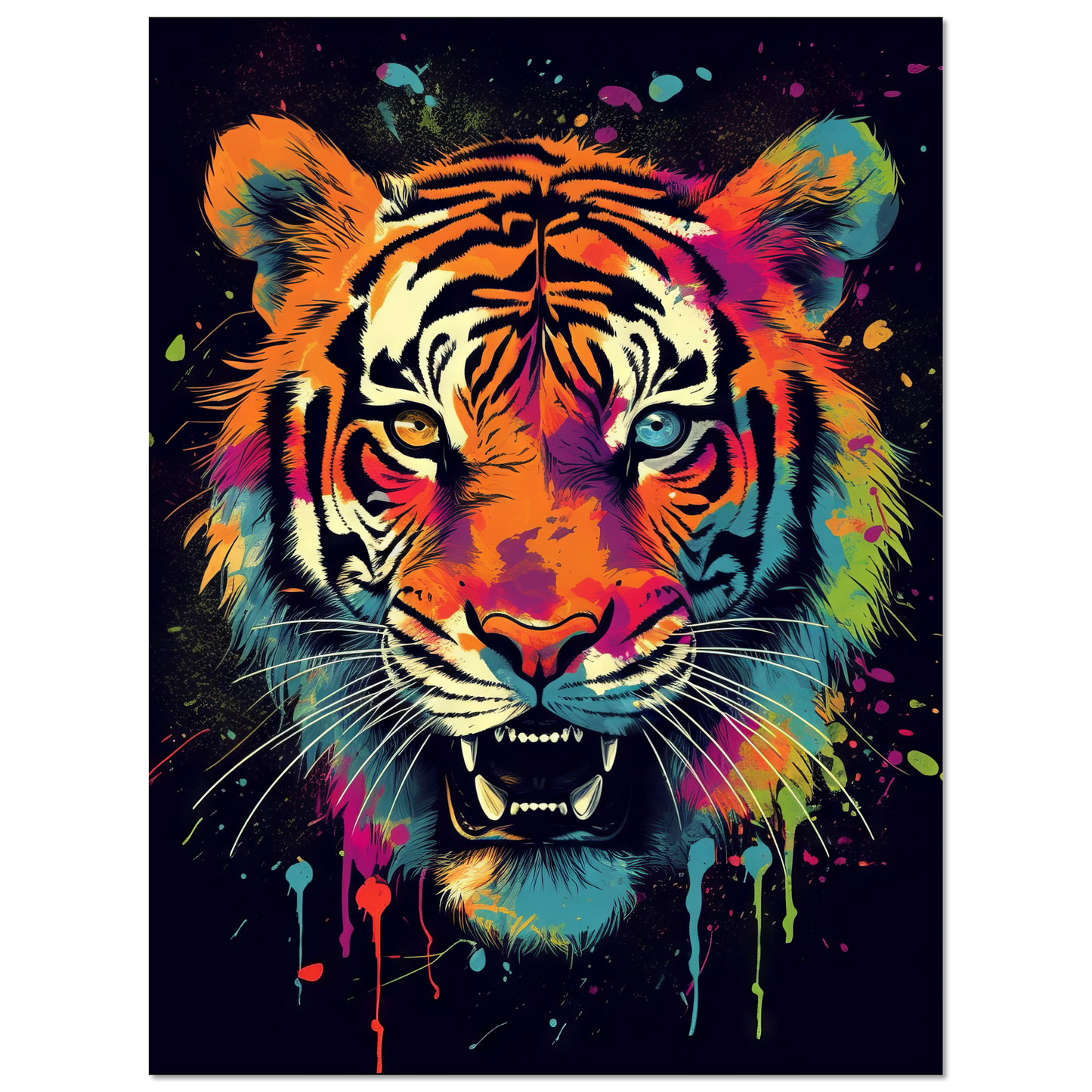 Tiger Pop-Art (WILD11)