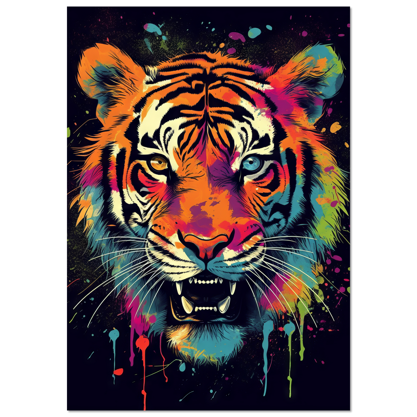 Tiger Pop-Art (WILD11)