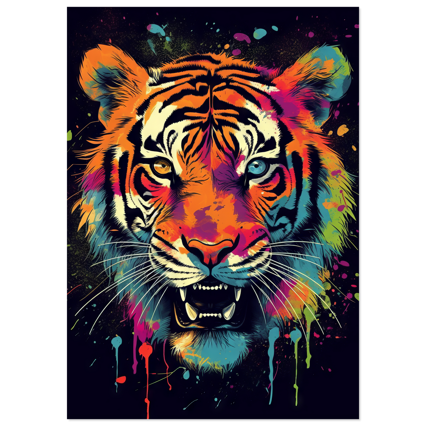 Tiger Pop-Art (WILD11)