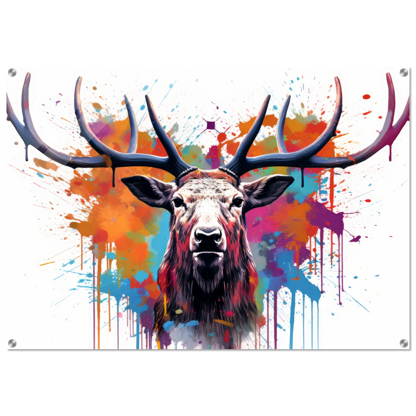 Hirsch Pop-Art (WILD121)