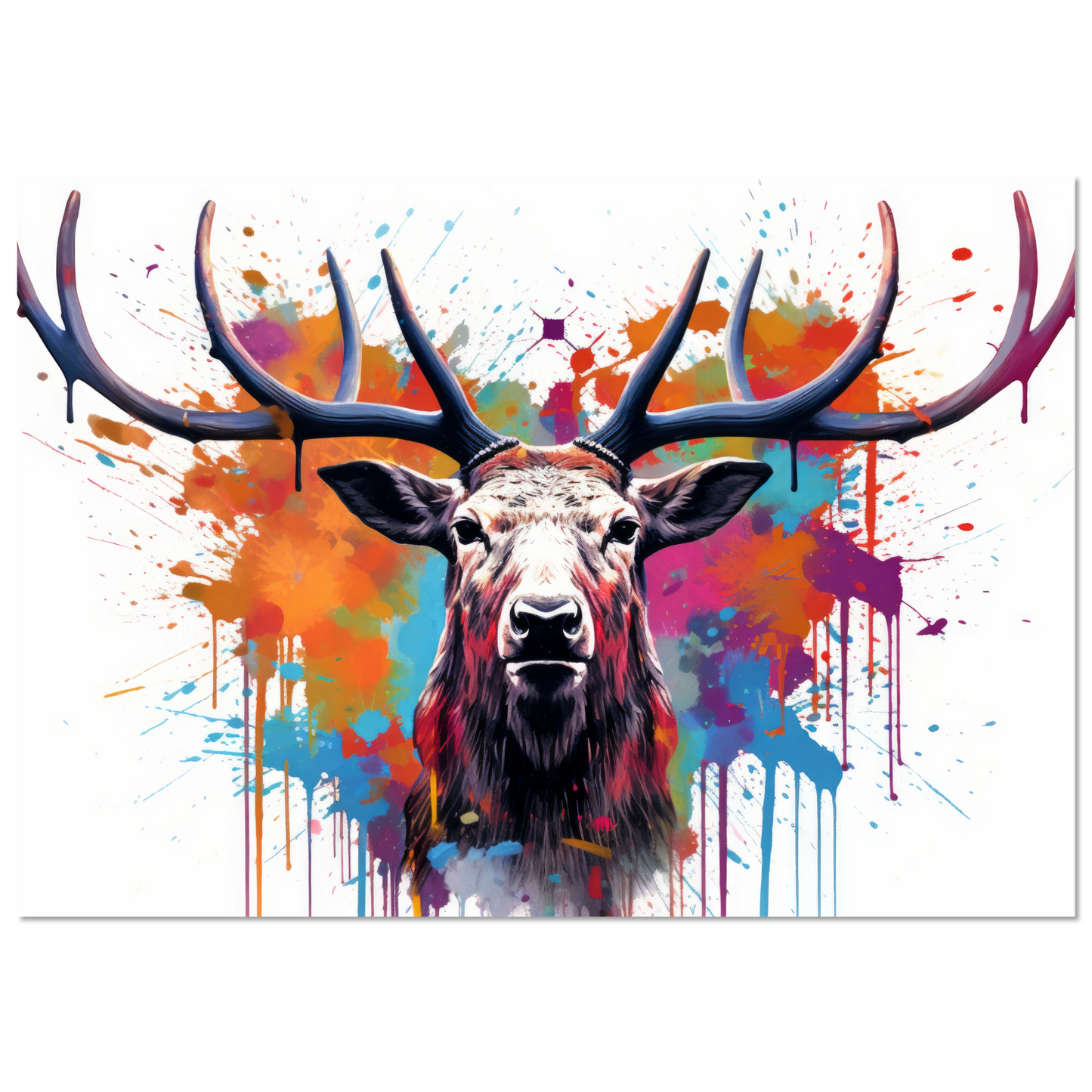 Hirsch Pop-Art (WILD121)